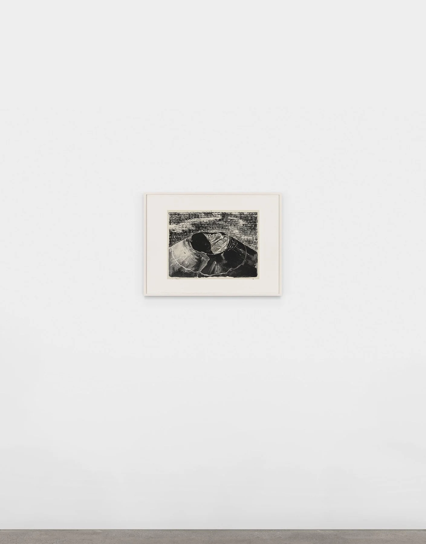  Stone lithograph with kita-kata chine-collé Magnani paper. 16 × 22 inches. 