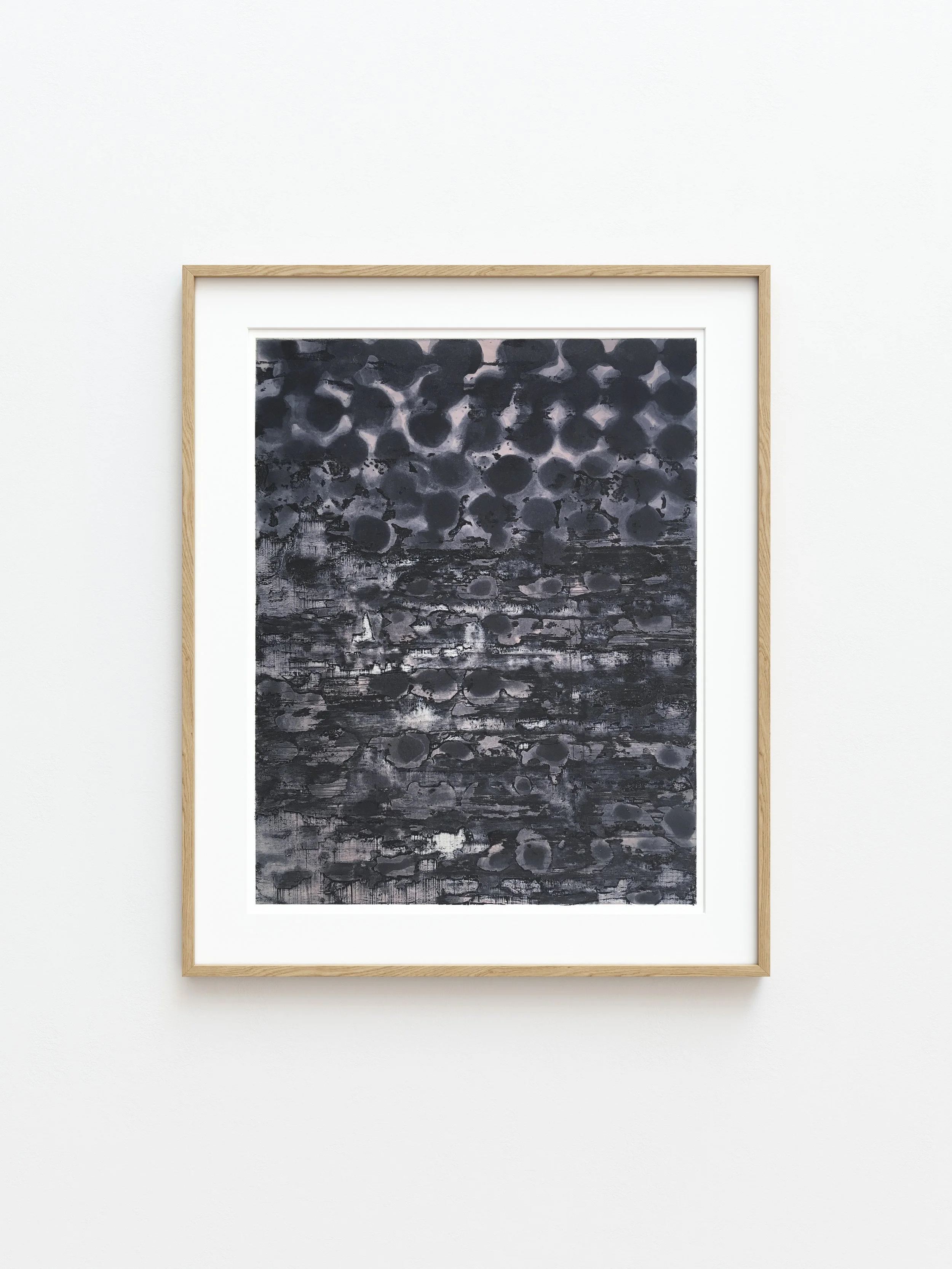  Intaglio (aquatint, spit bite and open bite) on Hahnemühle paper. 31 × 22 inches. 