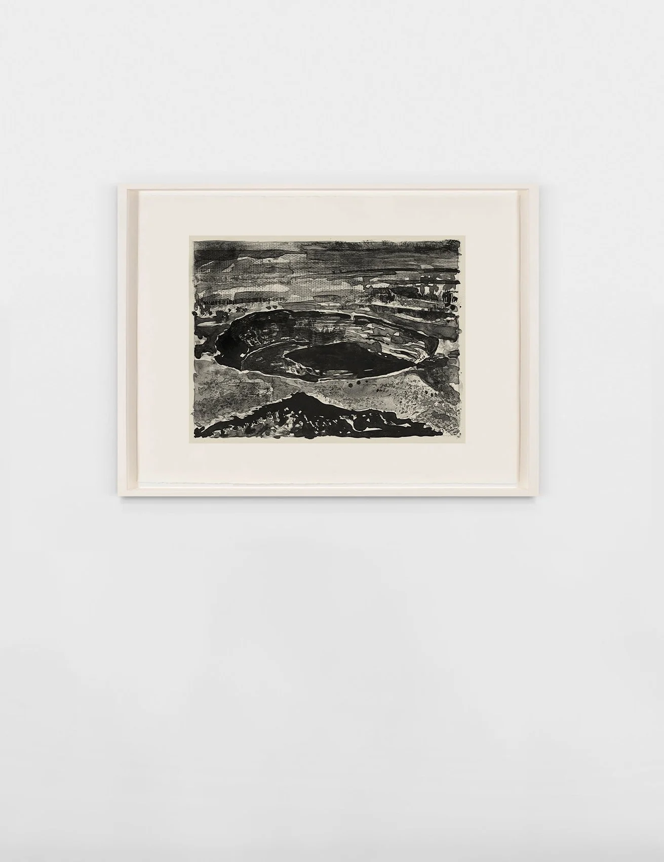  Stone lithograph on Kita-kata chine-collé on Magnani paper. 21 × 17 inches. 