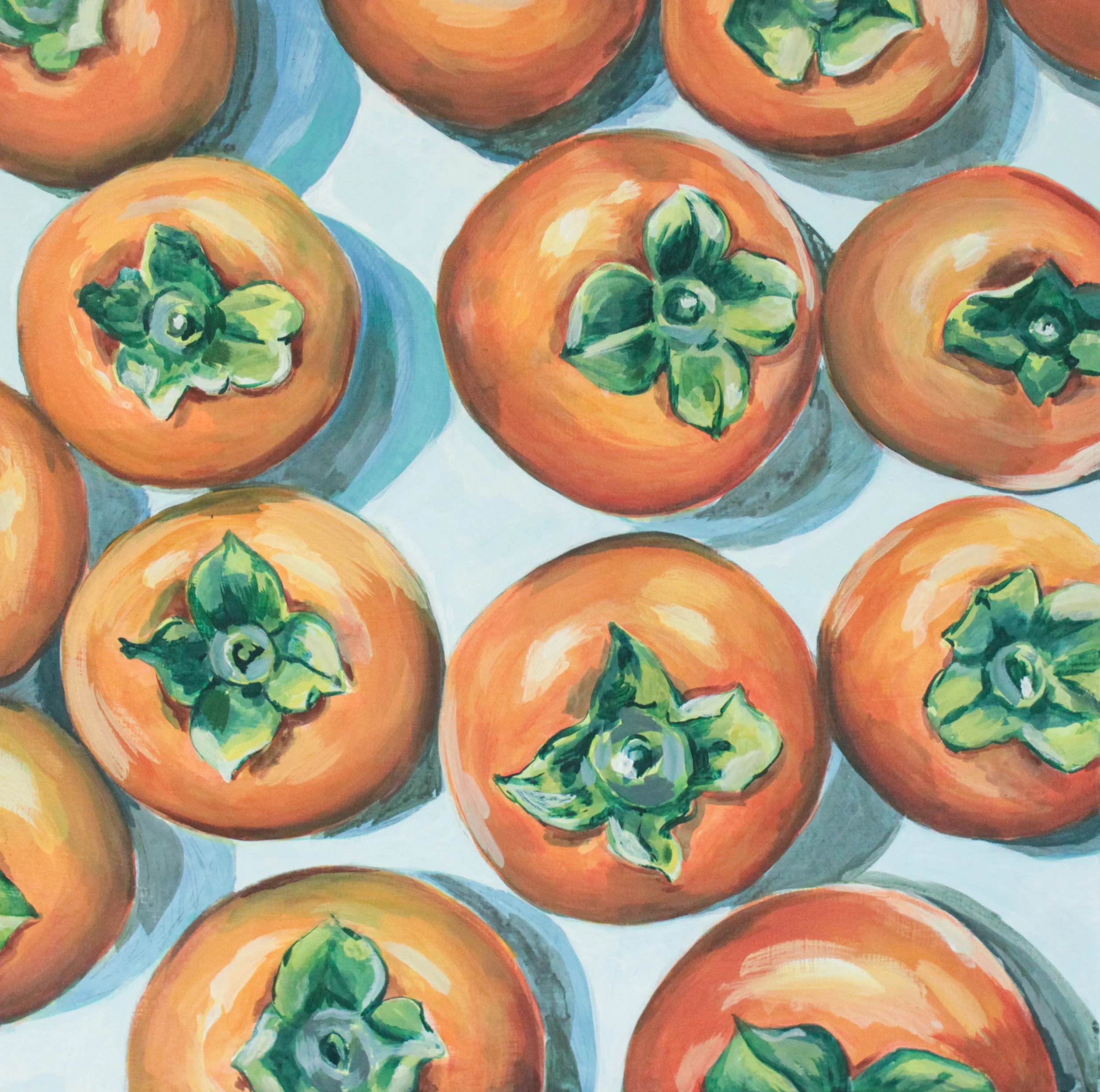 Persimmons + Coppa