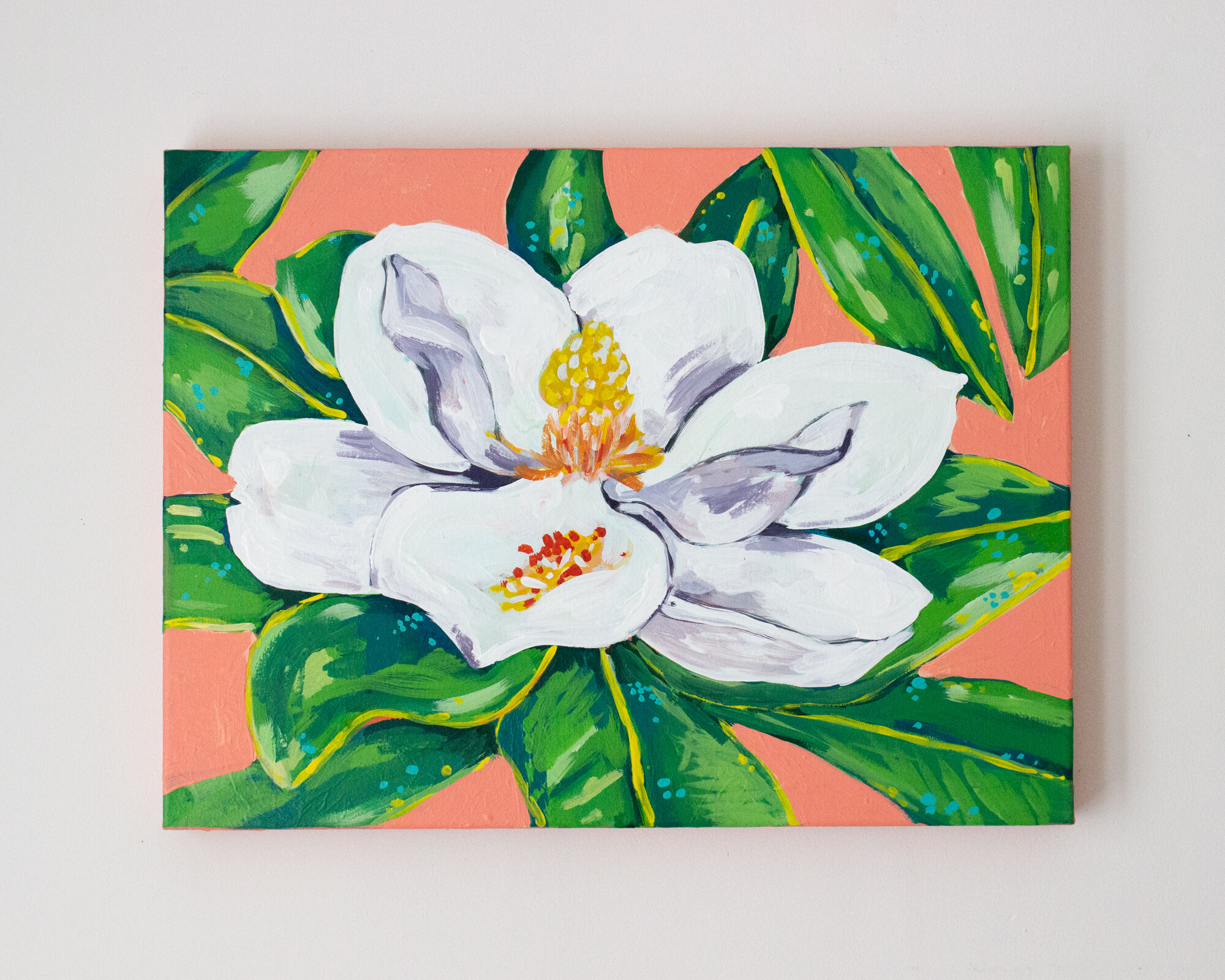 nerney_anniversary_Magnolia grandiflora_18x24_acrylic on canvas_$725.jpg