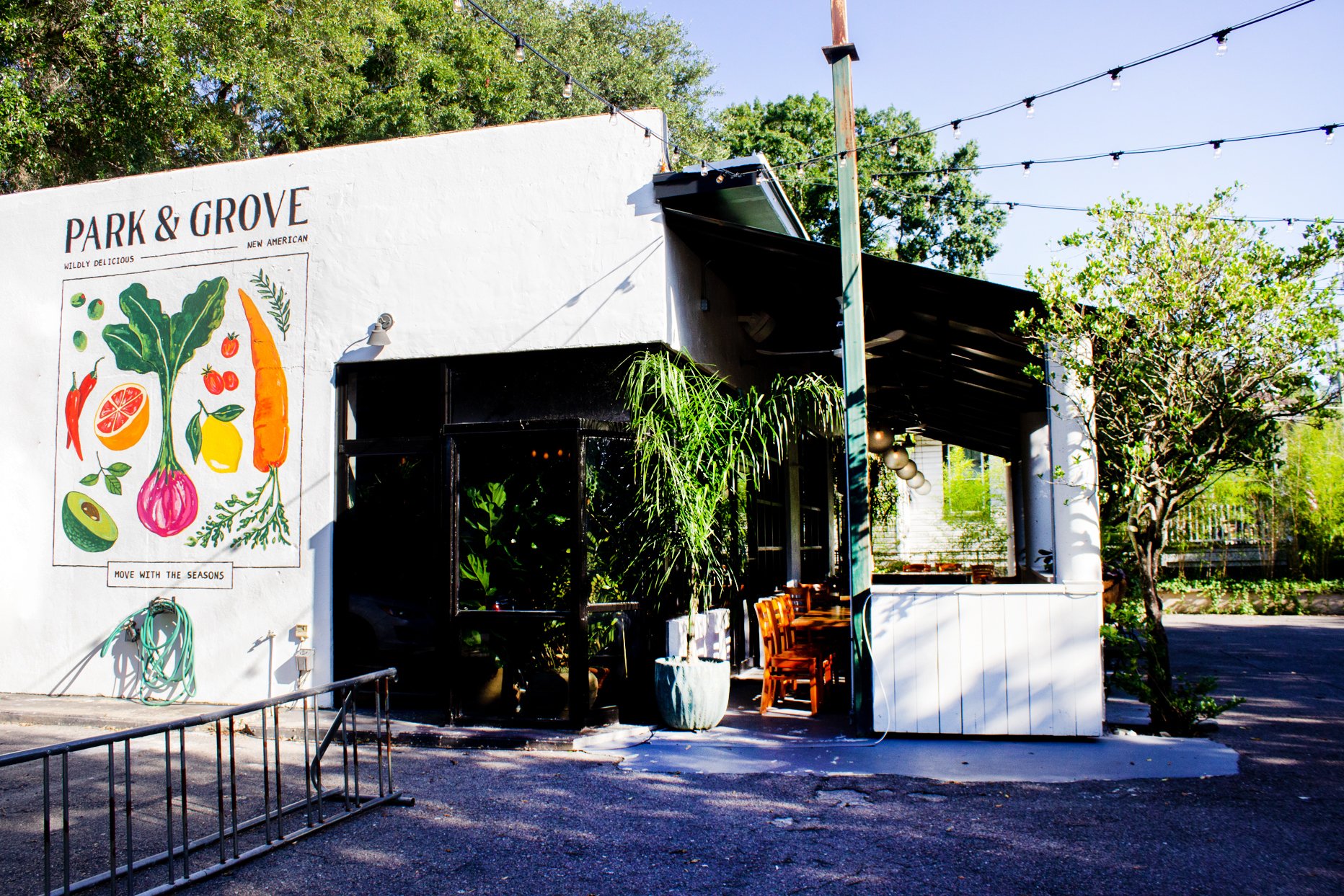 Mural Installation at Park &amp; Grove