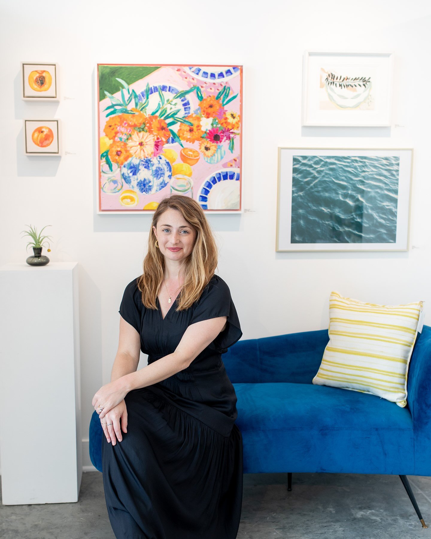 Bittersweet this is week the last week to view &ldquo;Al Fresco&rdquo; in person @themillergallery 🫶🏻 Some of my favorite pieces to date. View the whole collection online at themillergallery.com. 📸 @kateblohm