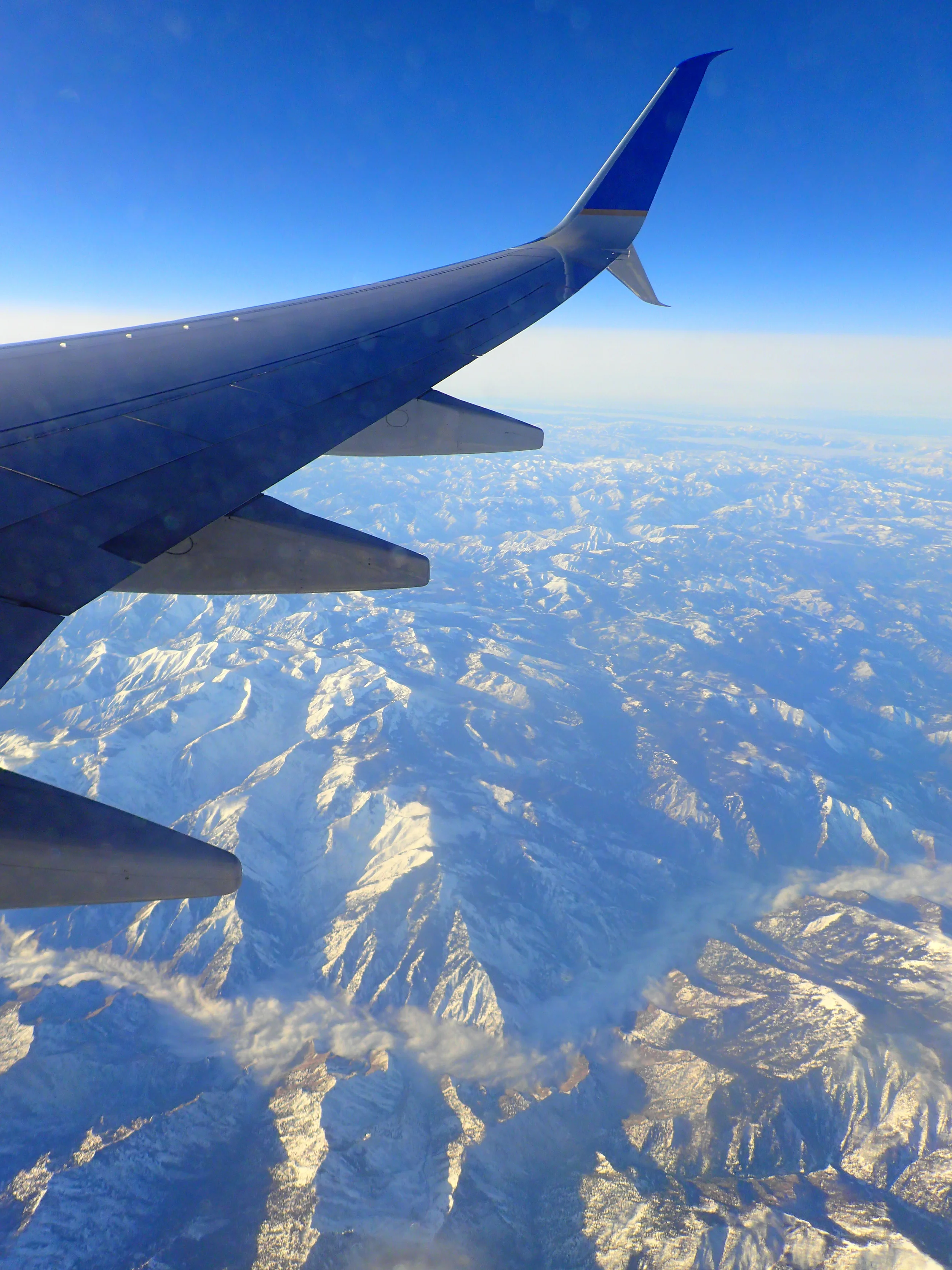 Flying over Washington