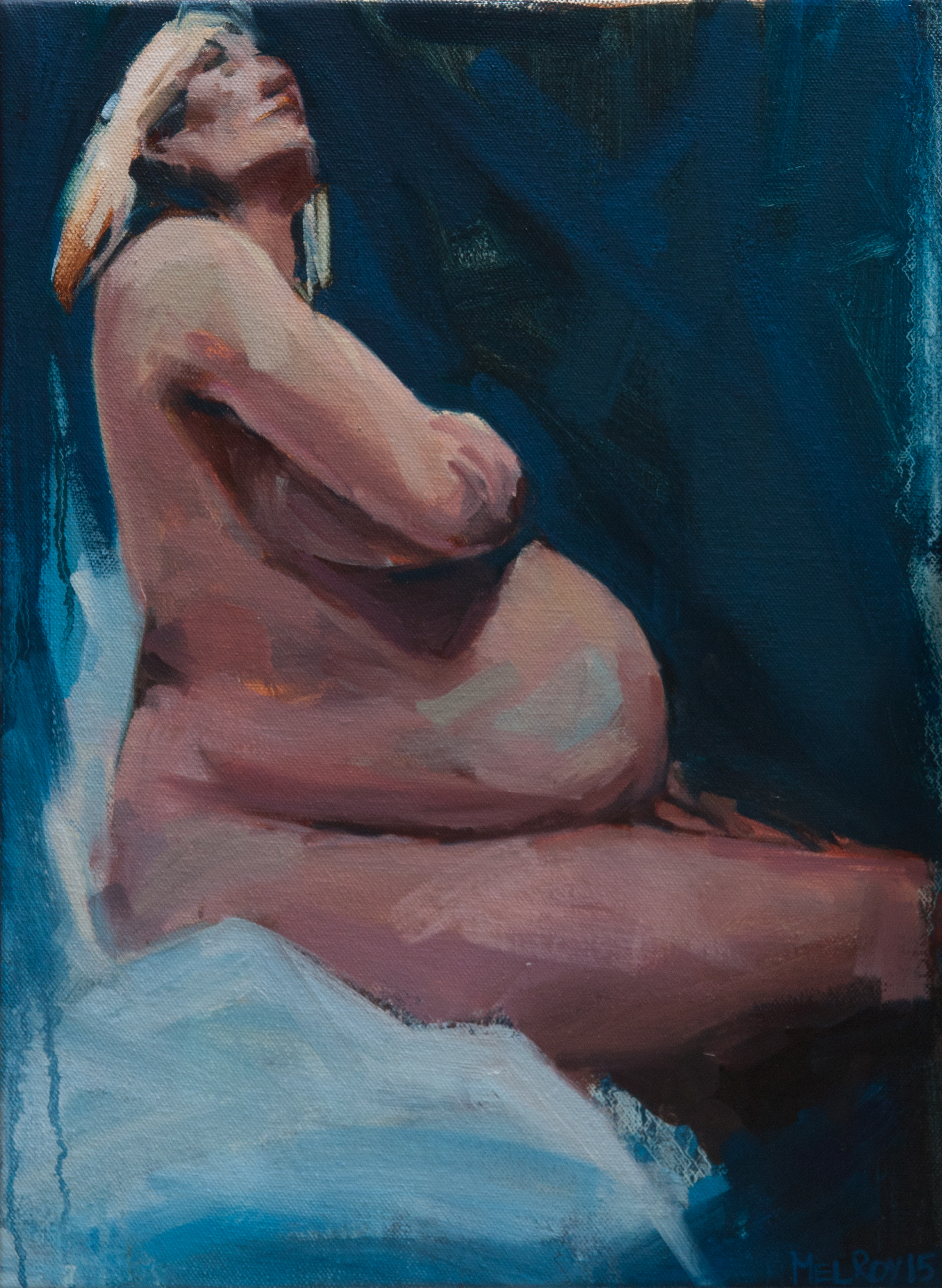 Seated Figure Study C