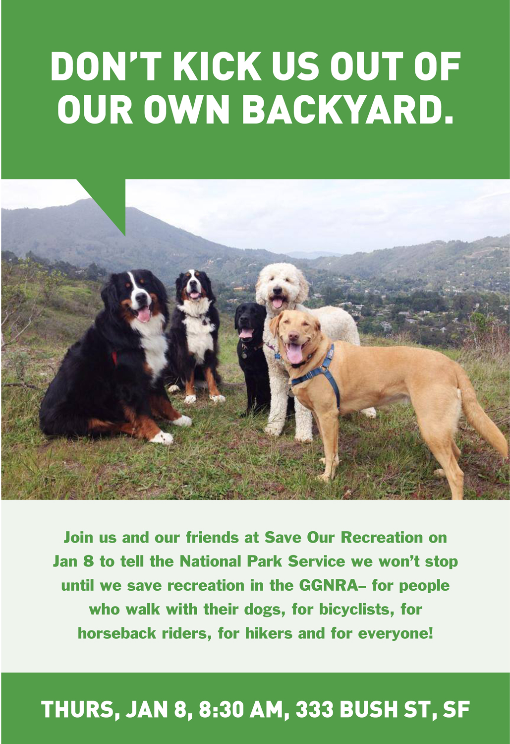 Photo courtesy of Pawtrekkers .
