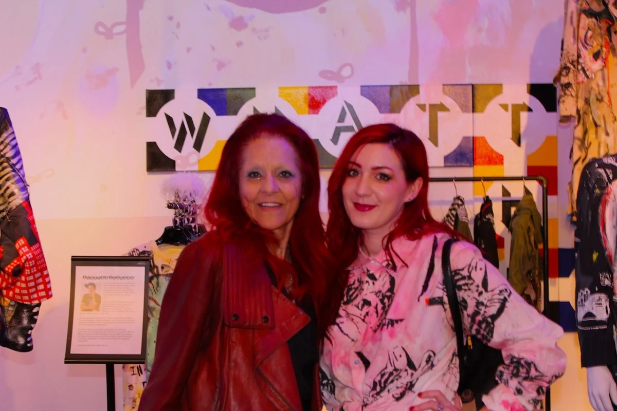 Patricia Field and artist Darian Brenner – photo by Adam Lehrer for Forbes