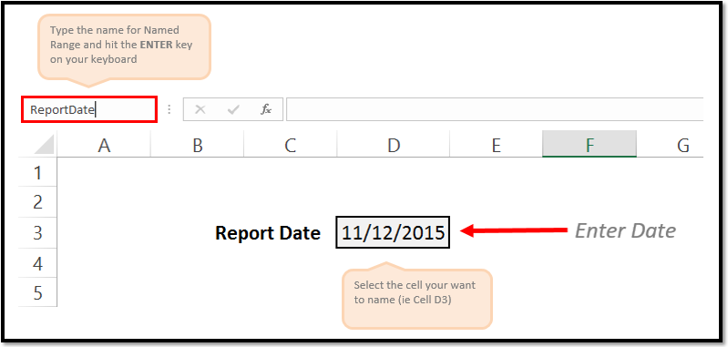 The Vba Guide To Named Ranges Thespreadsheetguru