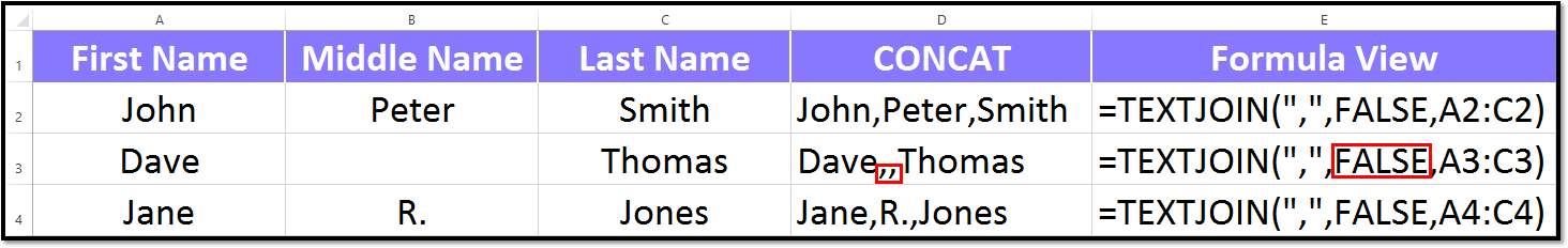 Combining Text With The Concat And Textjoin Excel Functions Hot Sex 