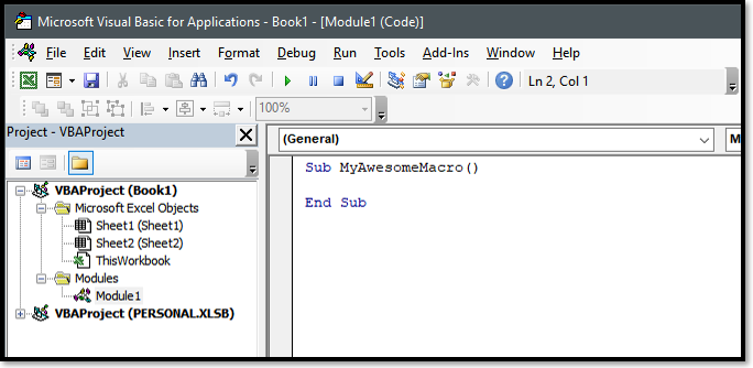 How To Use A VBA Macro You Found On The Internet