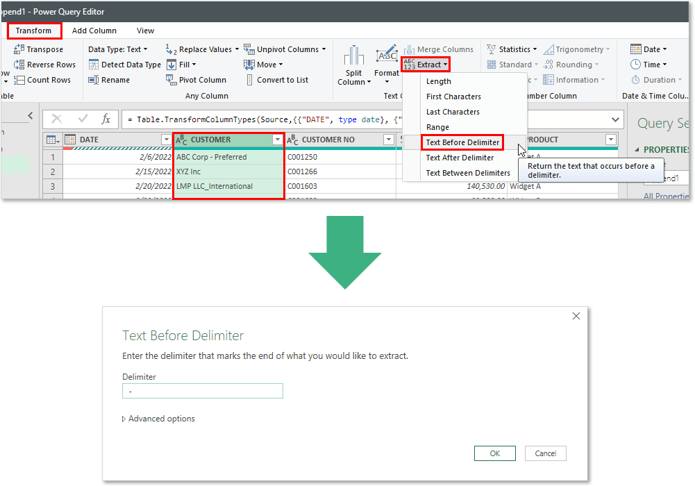 Power Query Text Kürzen – Resoomer – GYGP