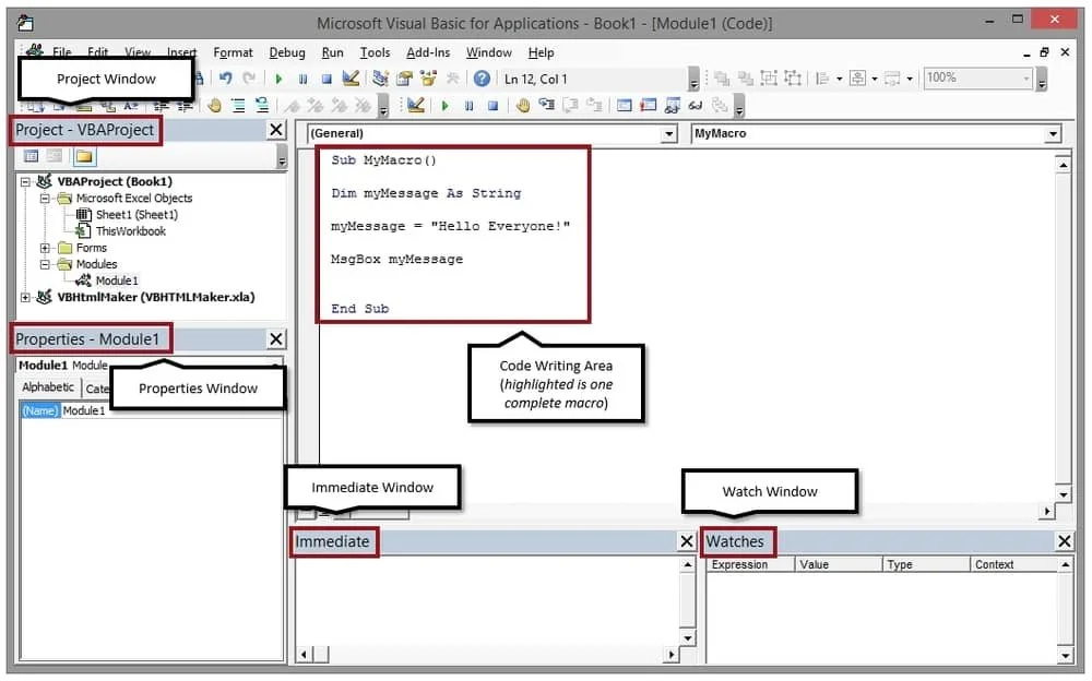 Visual Basic Excel Coding , Excel VBA Tutorial – FNWJK