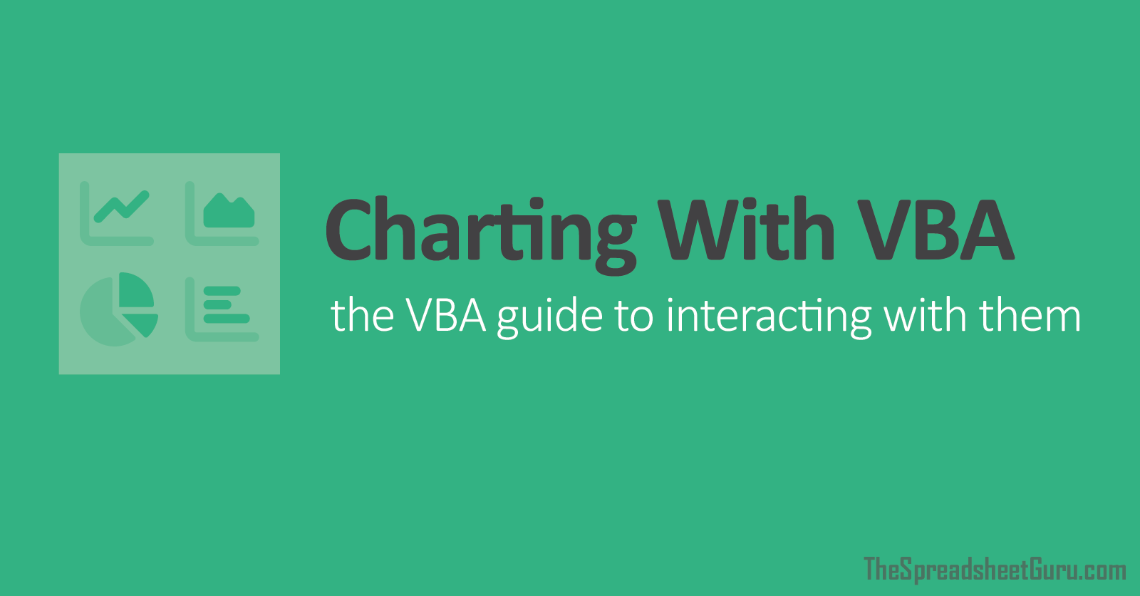 The VBA Coding Guide For Excel Charts & Graphs