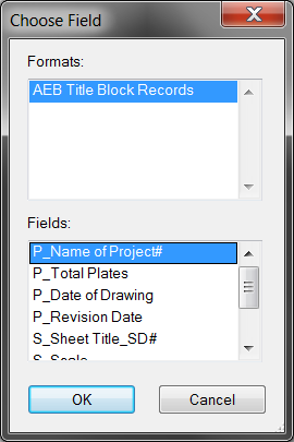 'Link Text to Record' pop-up box.