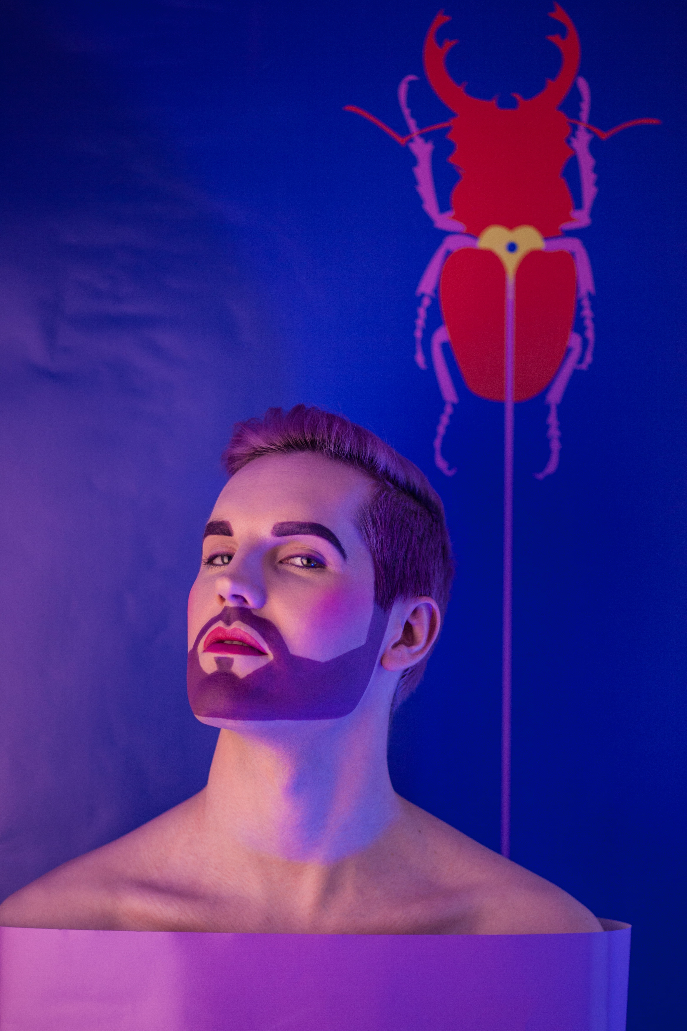 CREATIVE DIRECTOR / PHOTOGRAPHER - MALORIE SHMYR MODEL, HAIR AND MAKEUP ARITST - PAUL LESZCZYNSKI