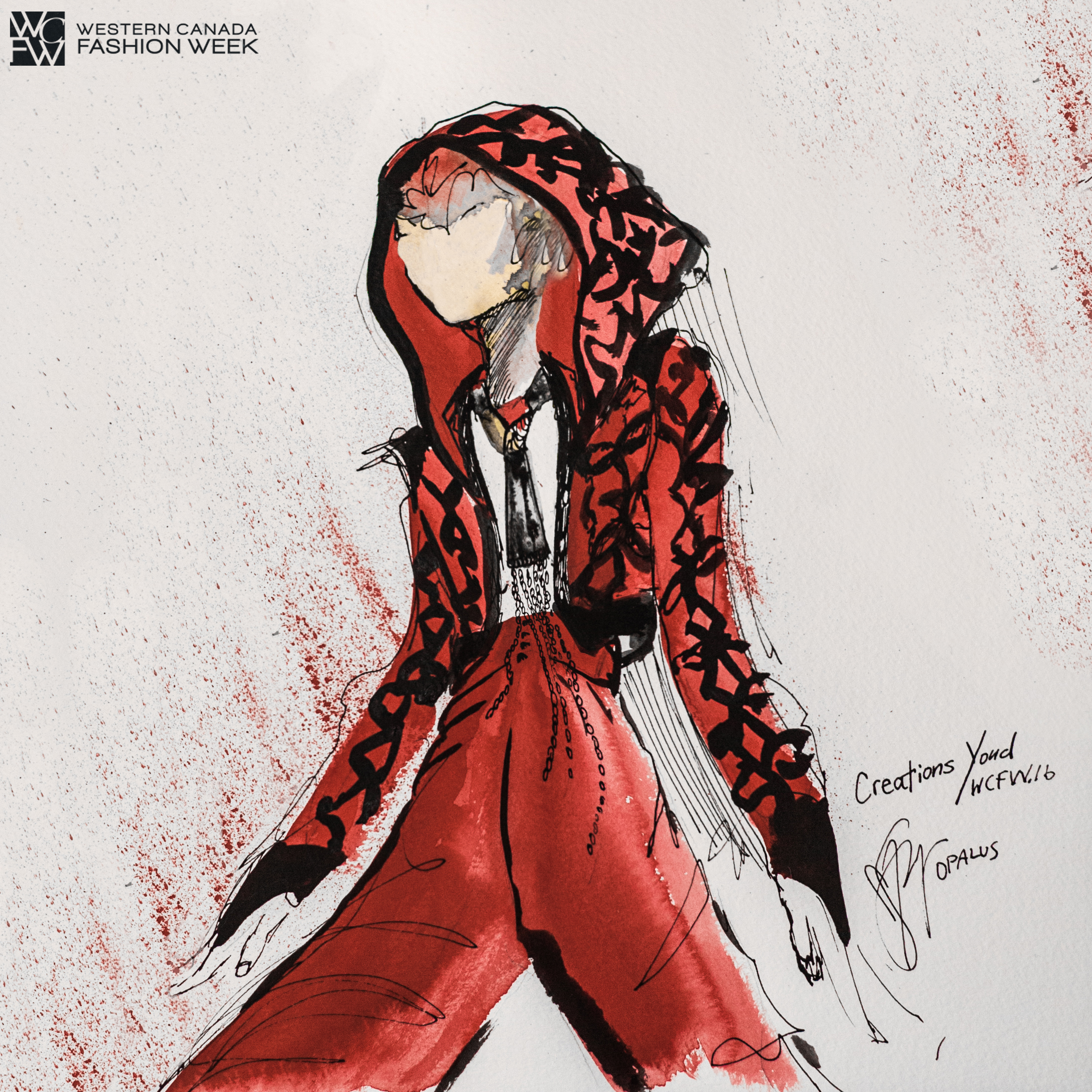 Illustrator - Malorie Shmyr, Creative Director/Editor of OPALUS Magazine