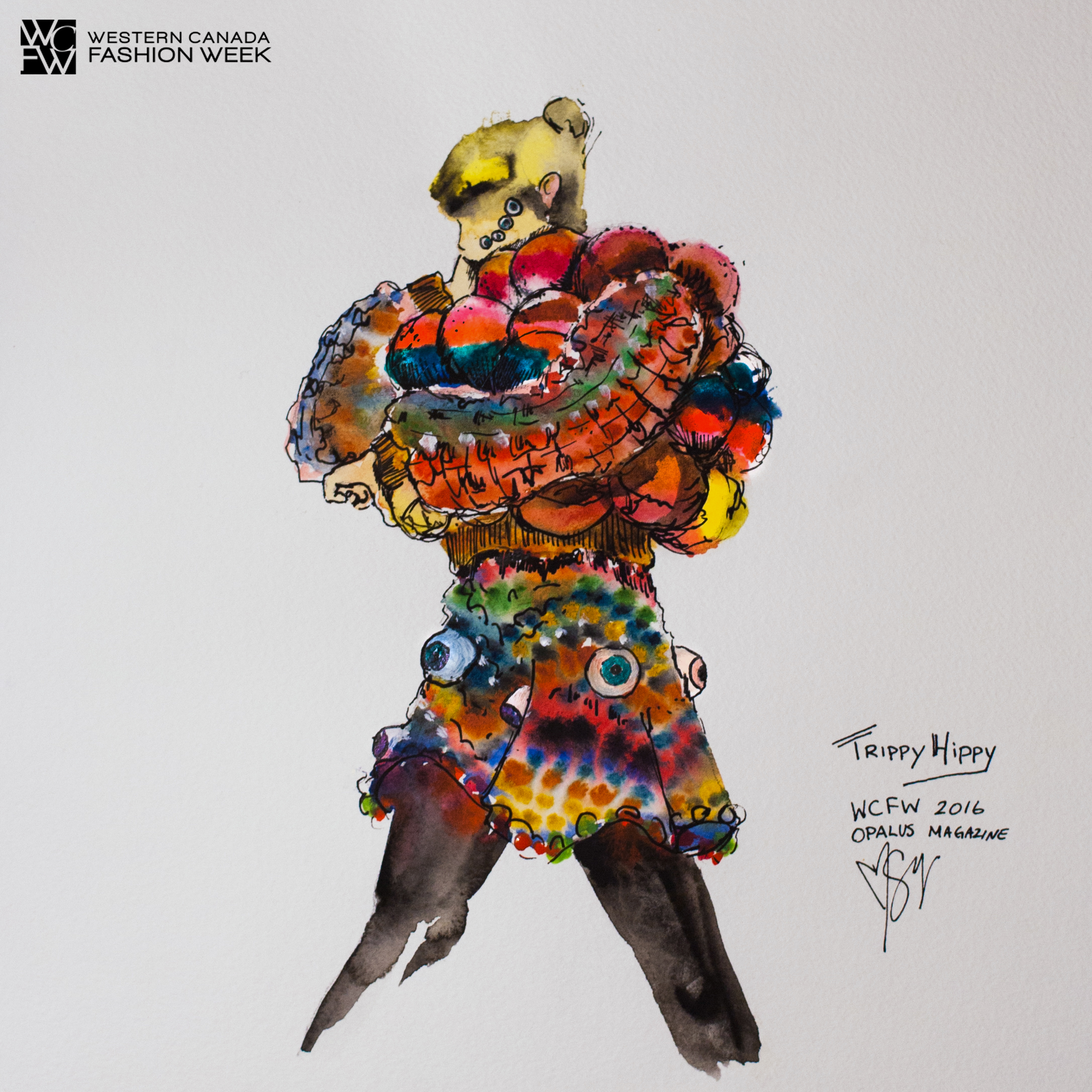 Fashion Illustration by Malorie Shmyr, Creative Director