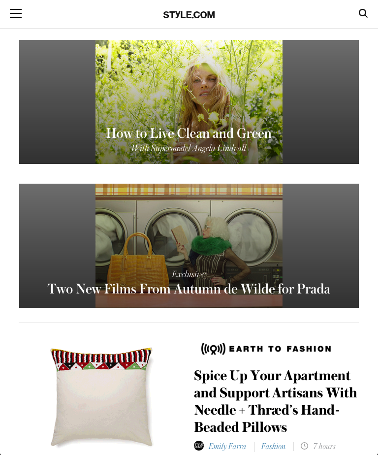    style.com    april, 2015 
