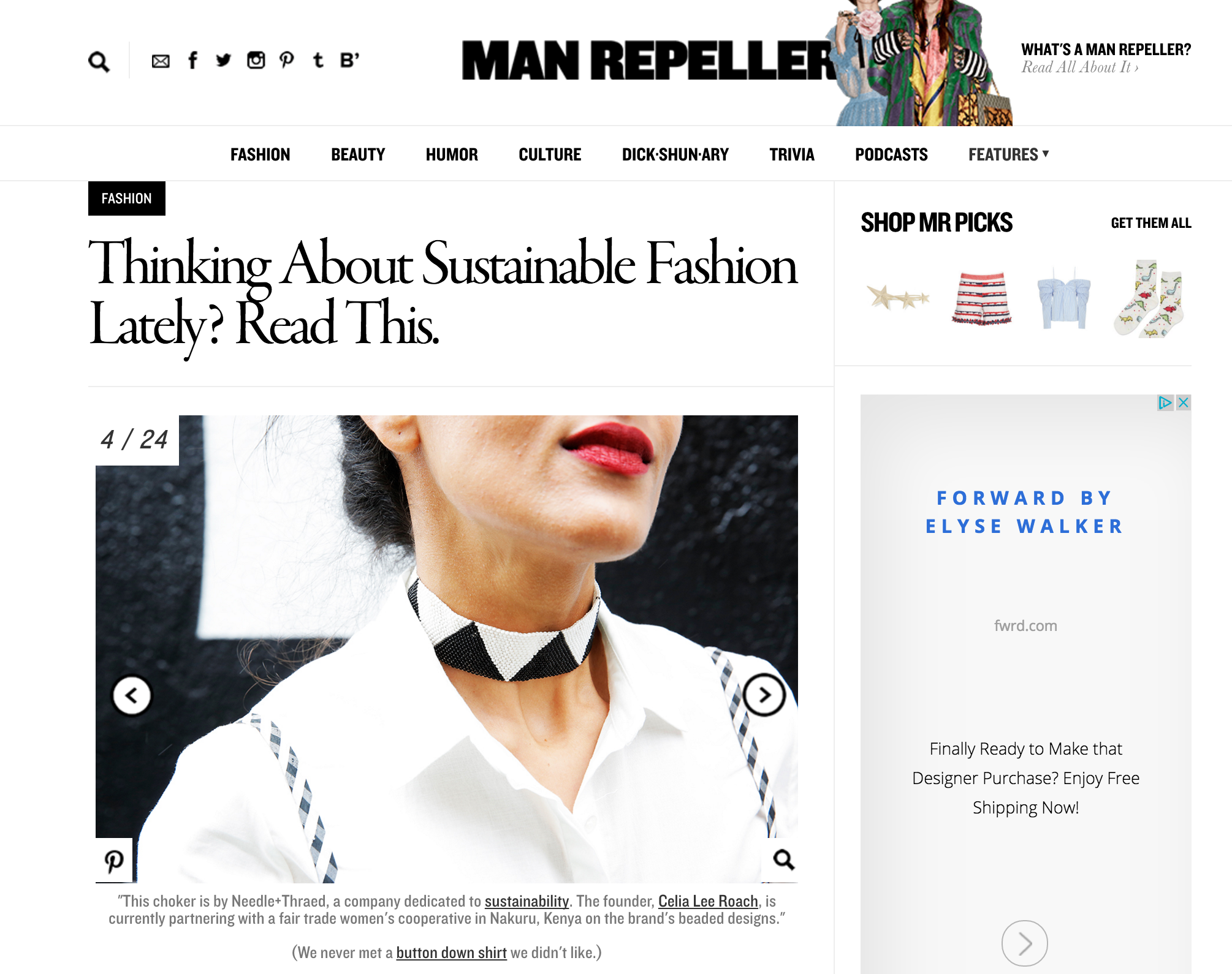    man repeller    march 2016 