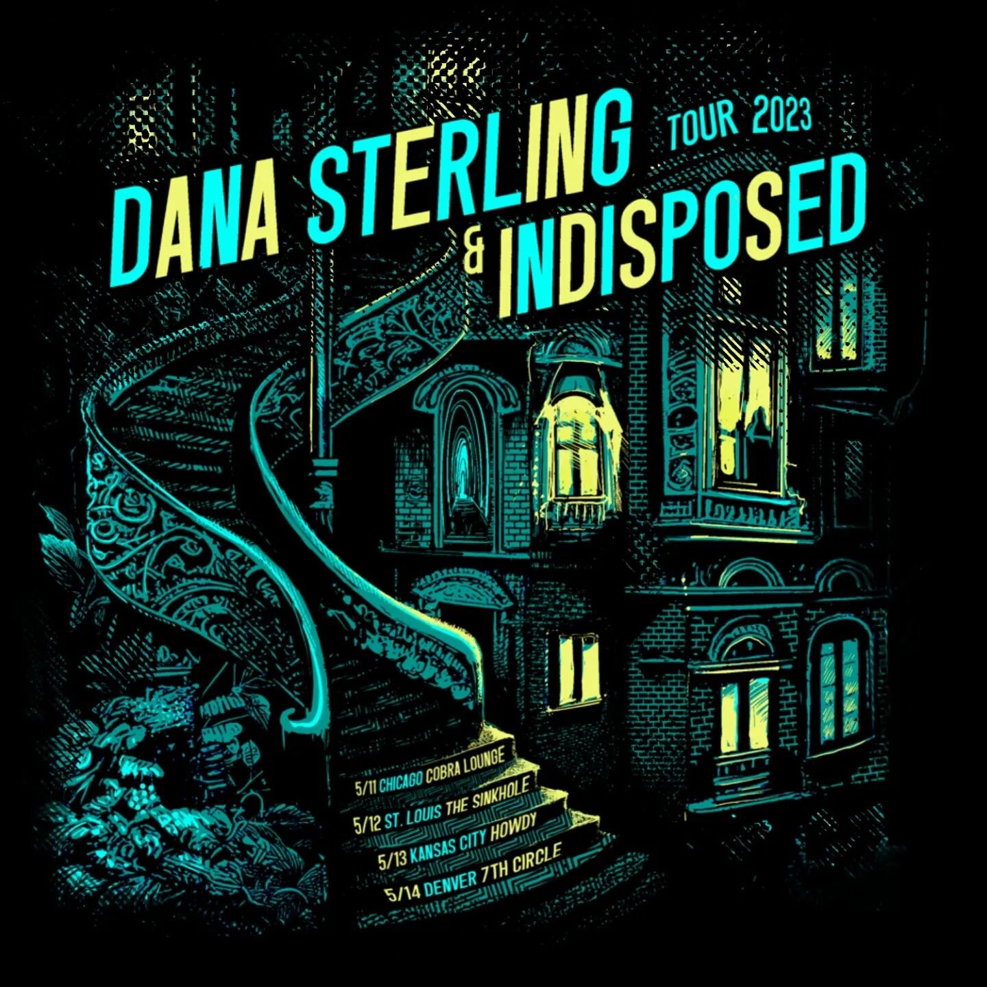 LET'S GO. It&rsquo;s 🗣screamo season🗣! Bark bark! 🦭 We are so pleased to announce we are hitting the LONG road (swipe to see tour route) with our big homies in @danasterlingmn this May. We're cookin' up new merch, new tracks, new tours. This is ju