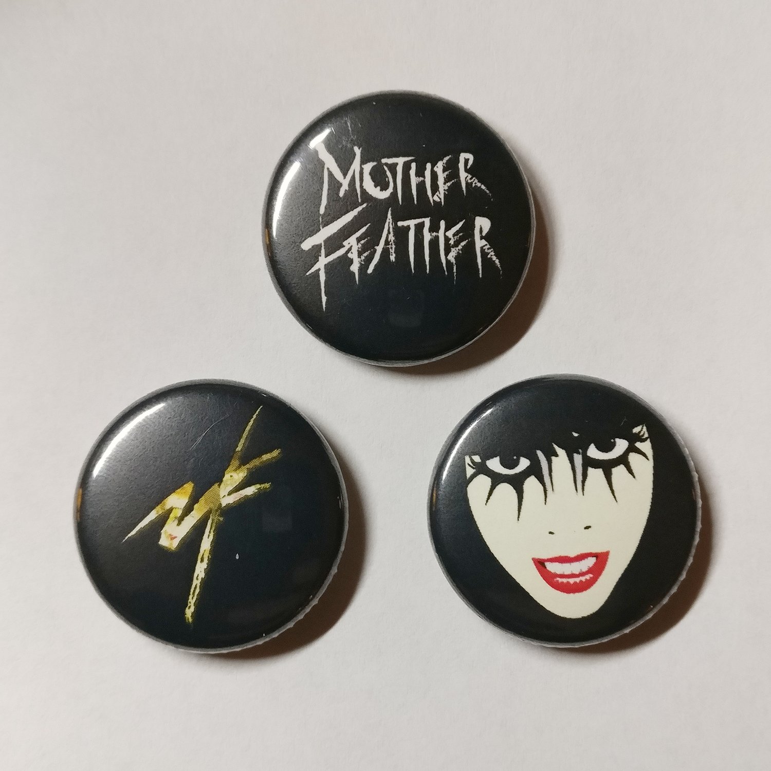 MF PIN TRIO — MOTHER FEATHER