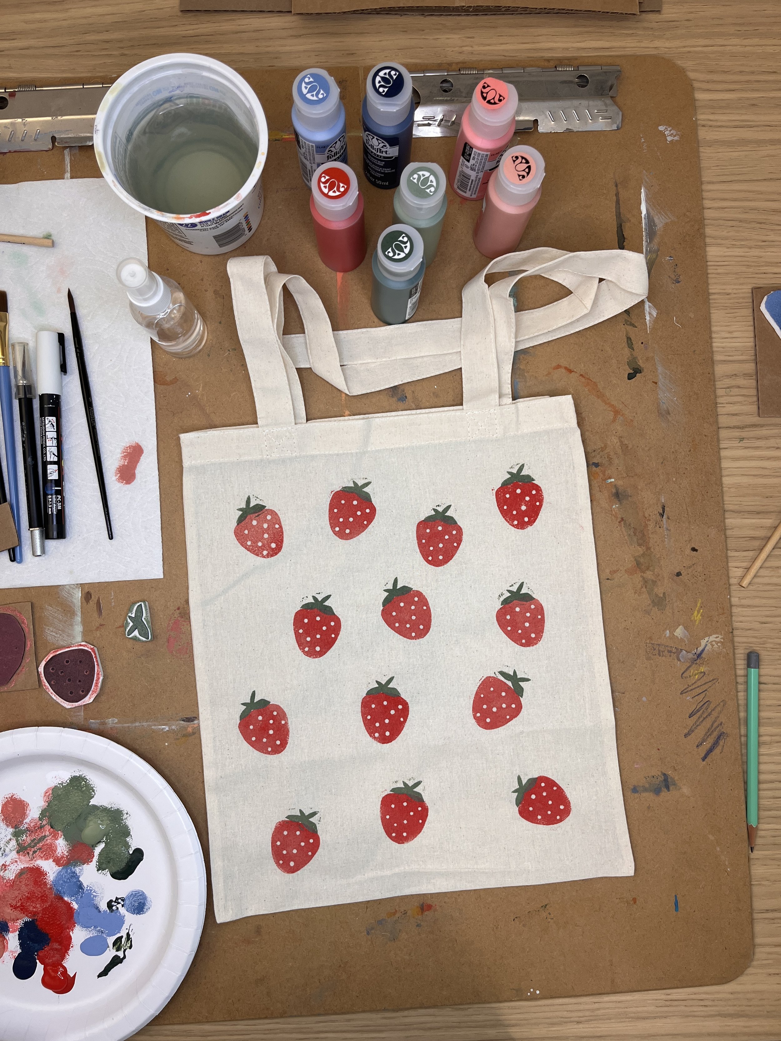 Tote-ally Spring: DIY Stamp Workshop - April 12