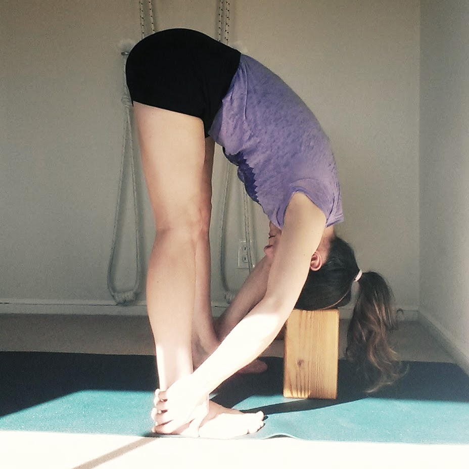 yoga head block