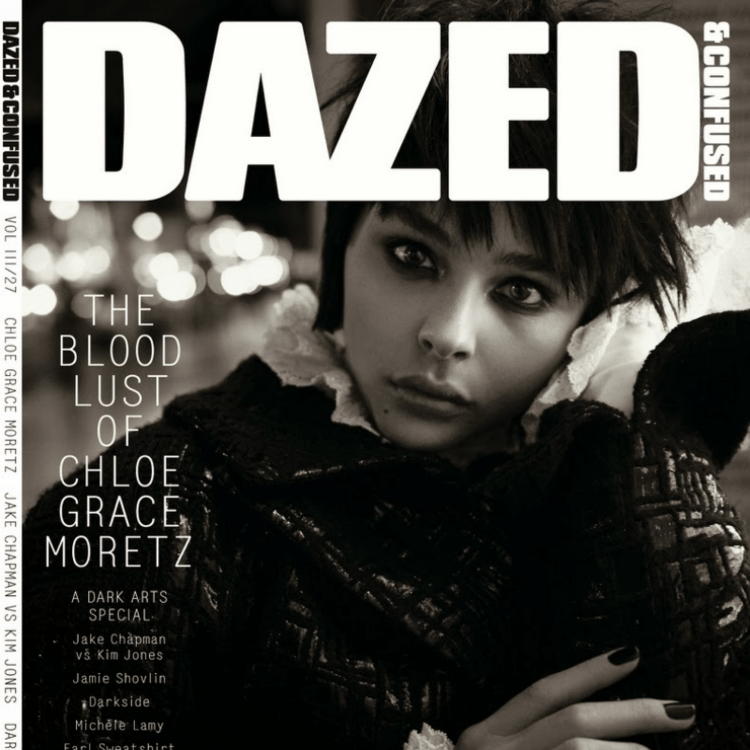 Dazed Magazine featuring Chloe Moretz by Glen Luchford