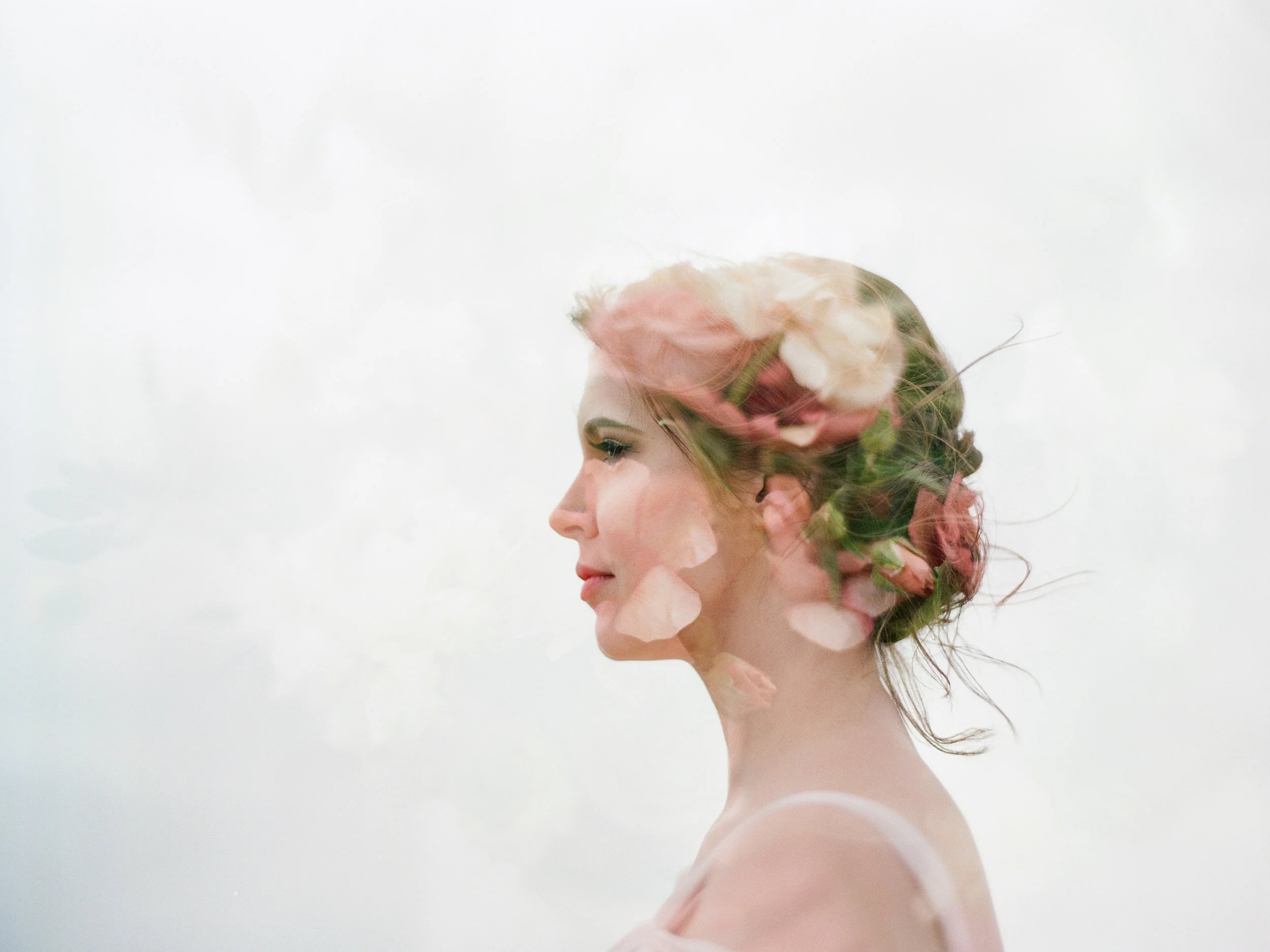 Bridal session on film from San Francisco, California