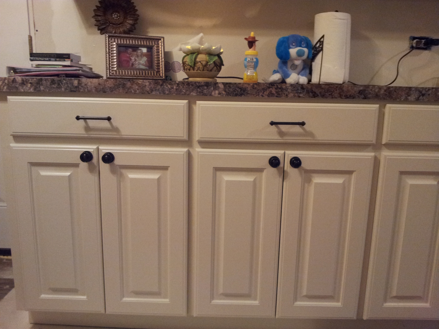 Painted Cabinets (AFTER) - Baton Rouge, La