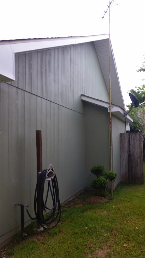 AFTER painting - Exterior hardy board siding