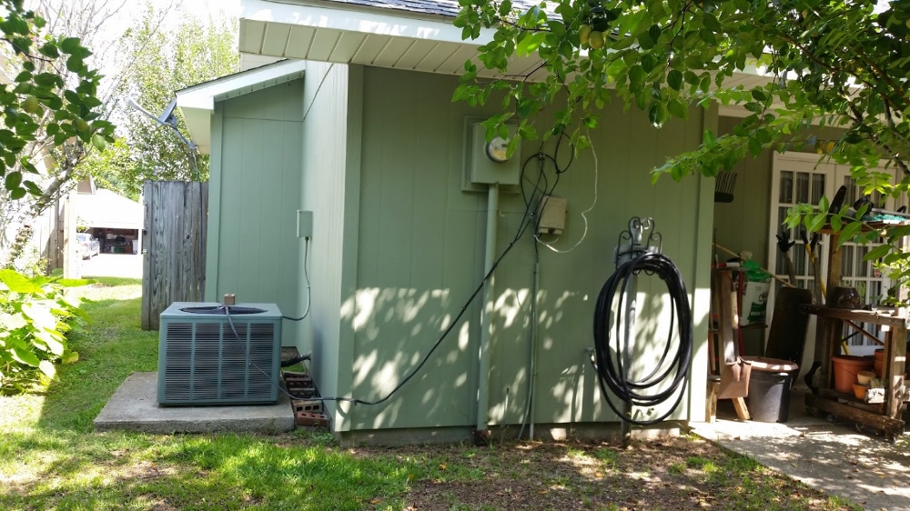 AFTER painting - Exterior hardy board siding