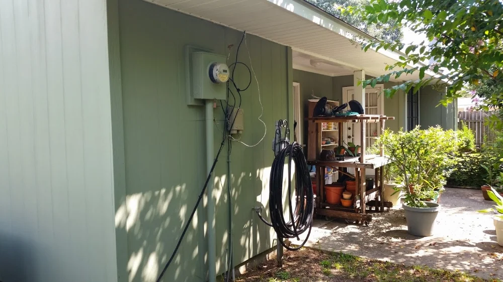 AFTER painting - Exterior hardy board siding
