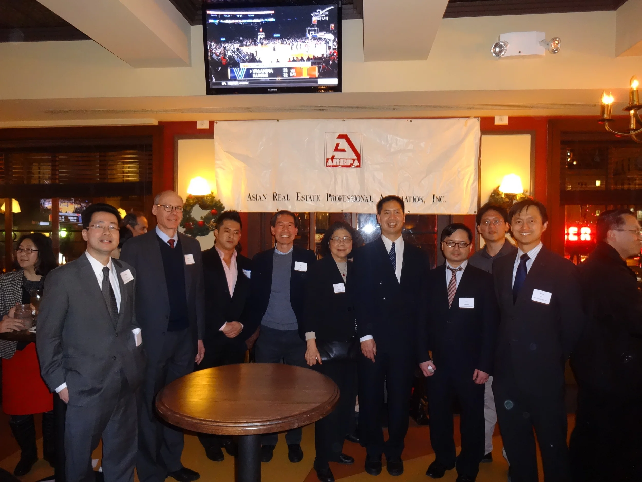 Asian Real Estate Professional Association (AREPA) Holiday Networking Event Dec 9, 2014 at Neely's Barbecue