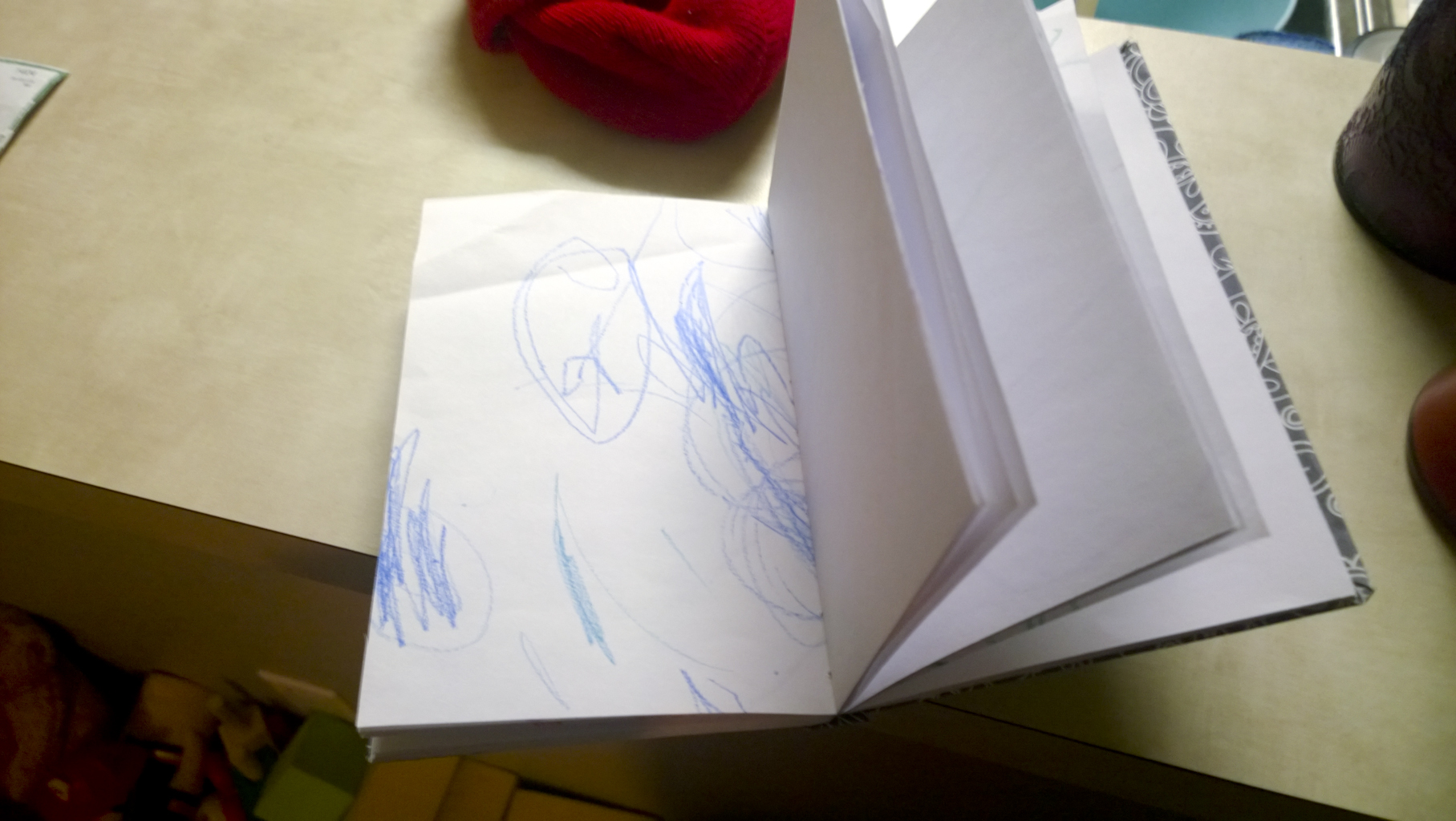 the final book open