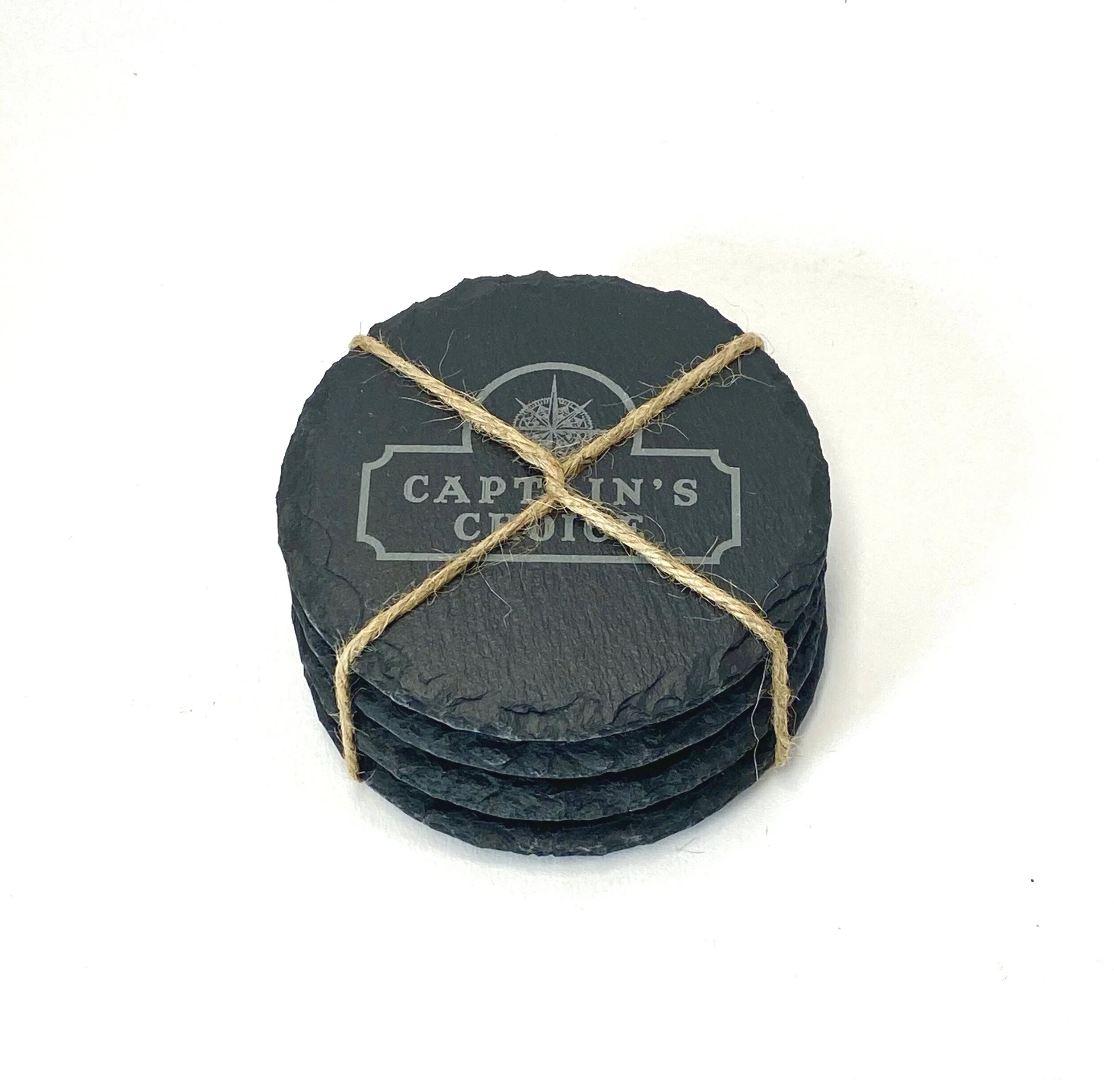 Gift set, men’s Christmas gift, slate coasters, best coasters, best men’s gift, groomsmen gift, Captain’s Choice