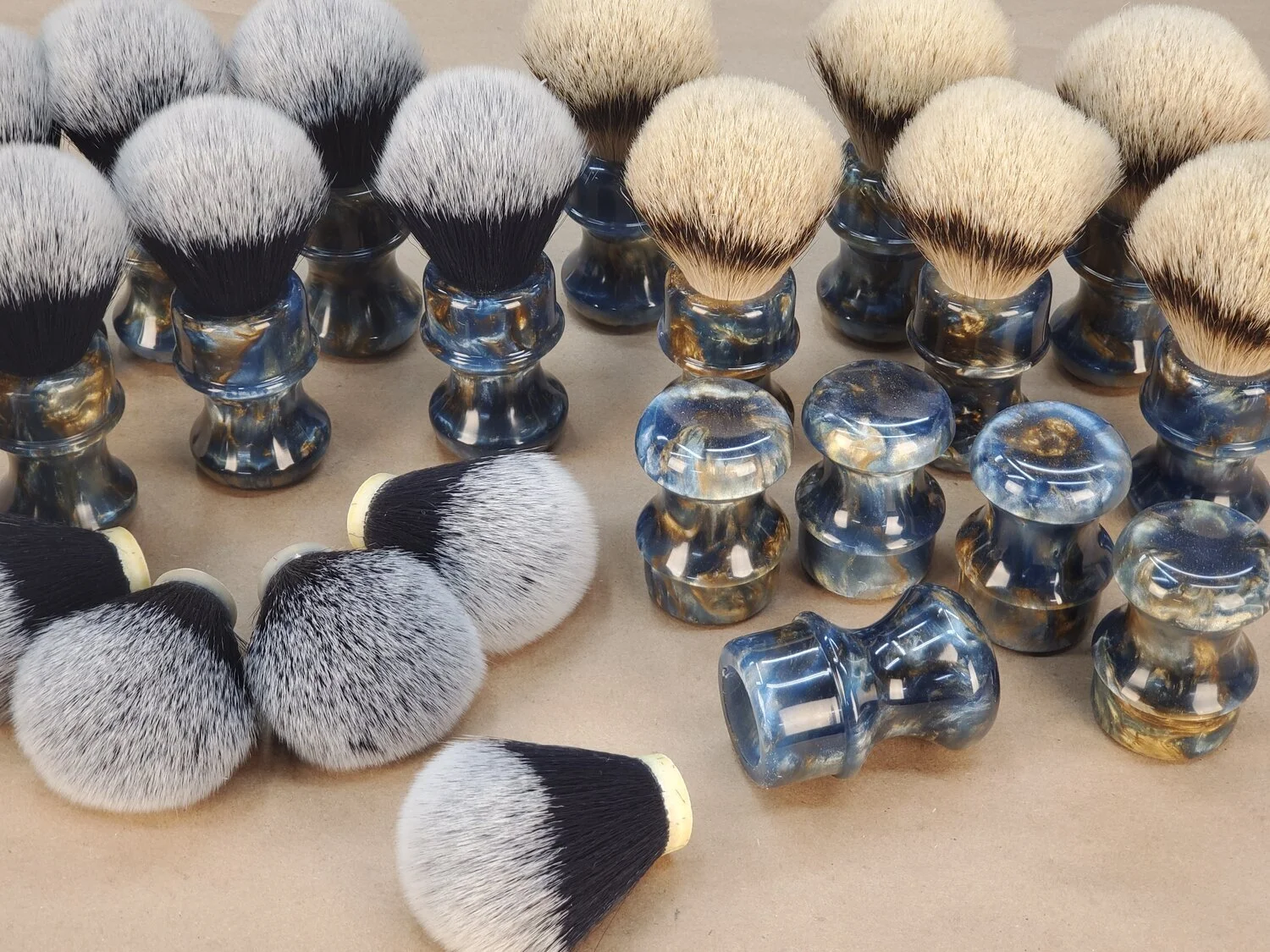 Custom shaving brush, badger shaving brush, best shaving brush, Captain's Choice