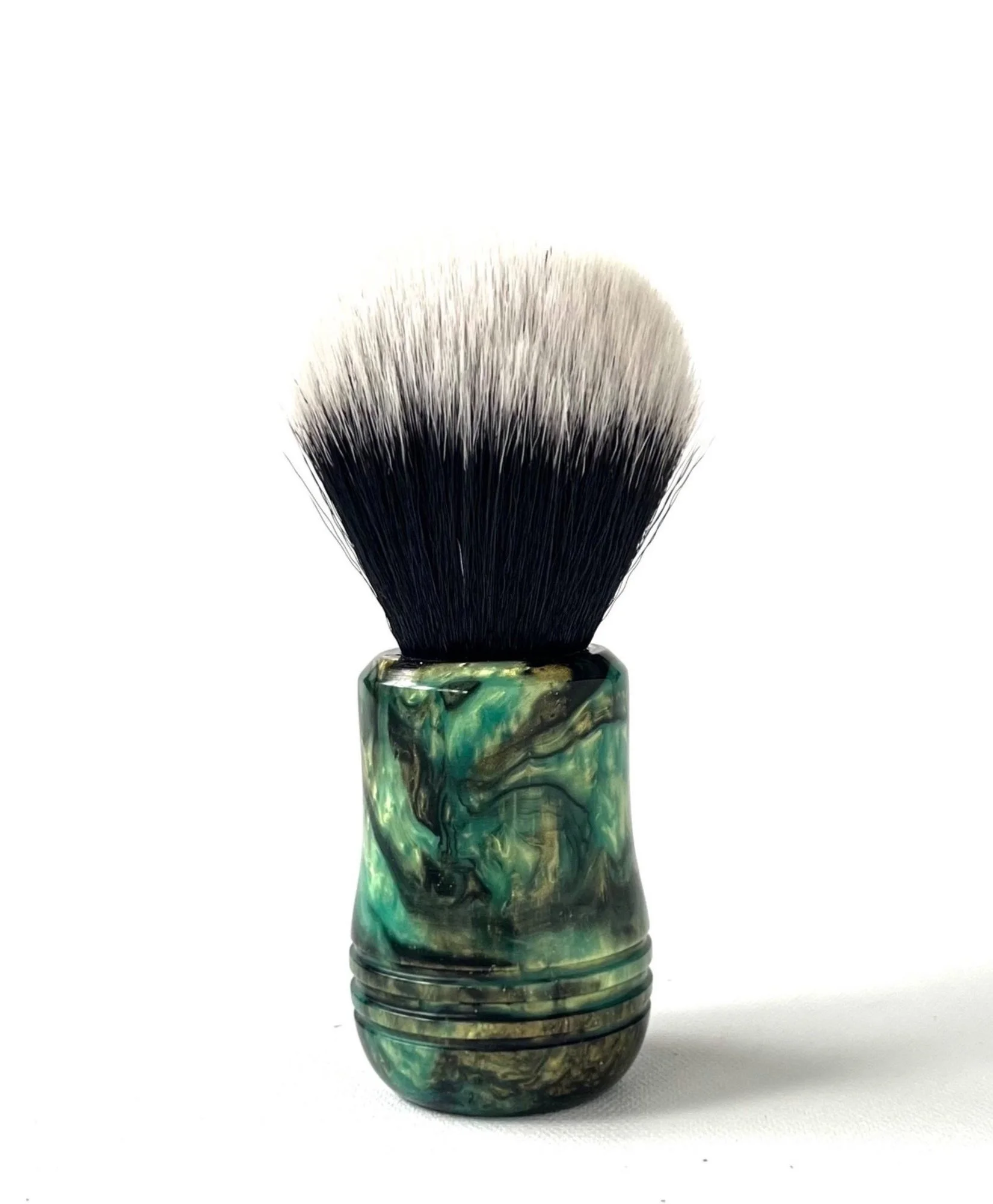 Captains Choice, Shave brush, Best shaving brush,  Smooth shaving brush, Green shaving brush,  Soft shave brush,