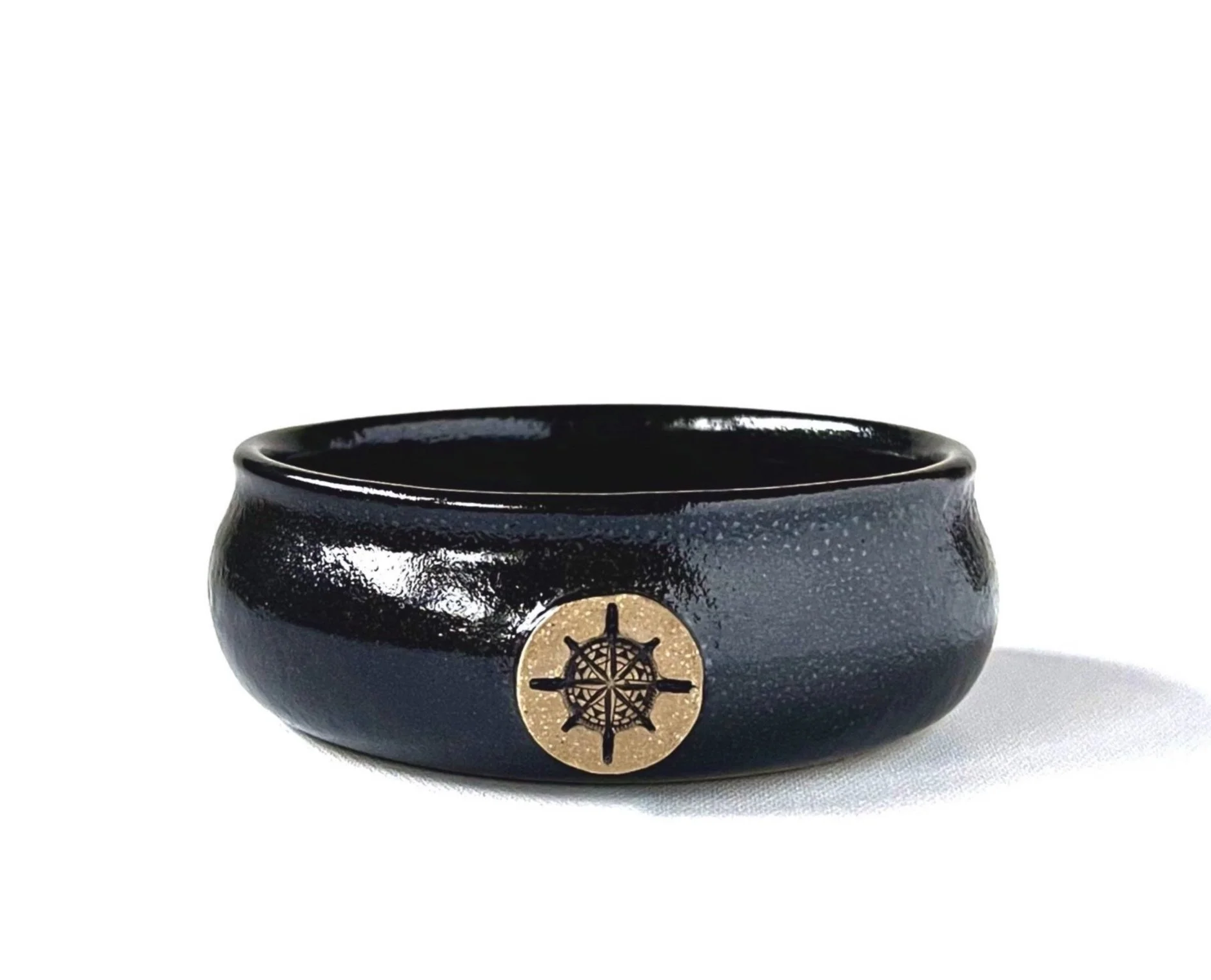 Captains Choice, Best lather bowl, Unique lather bowl, Handmde lather bowl, Dark lather bowl,Black lather bowl,Fathers day gift, Ceramic lather bowl, Best ceramic lather bowl,Smooth lather bowl,