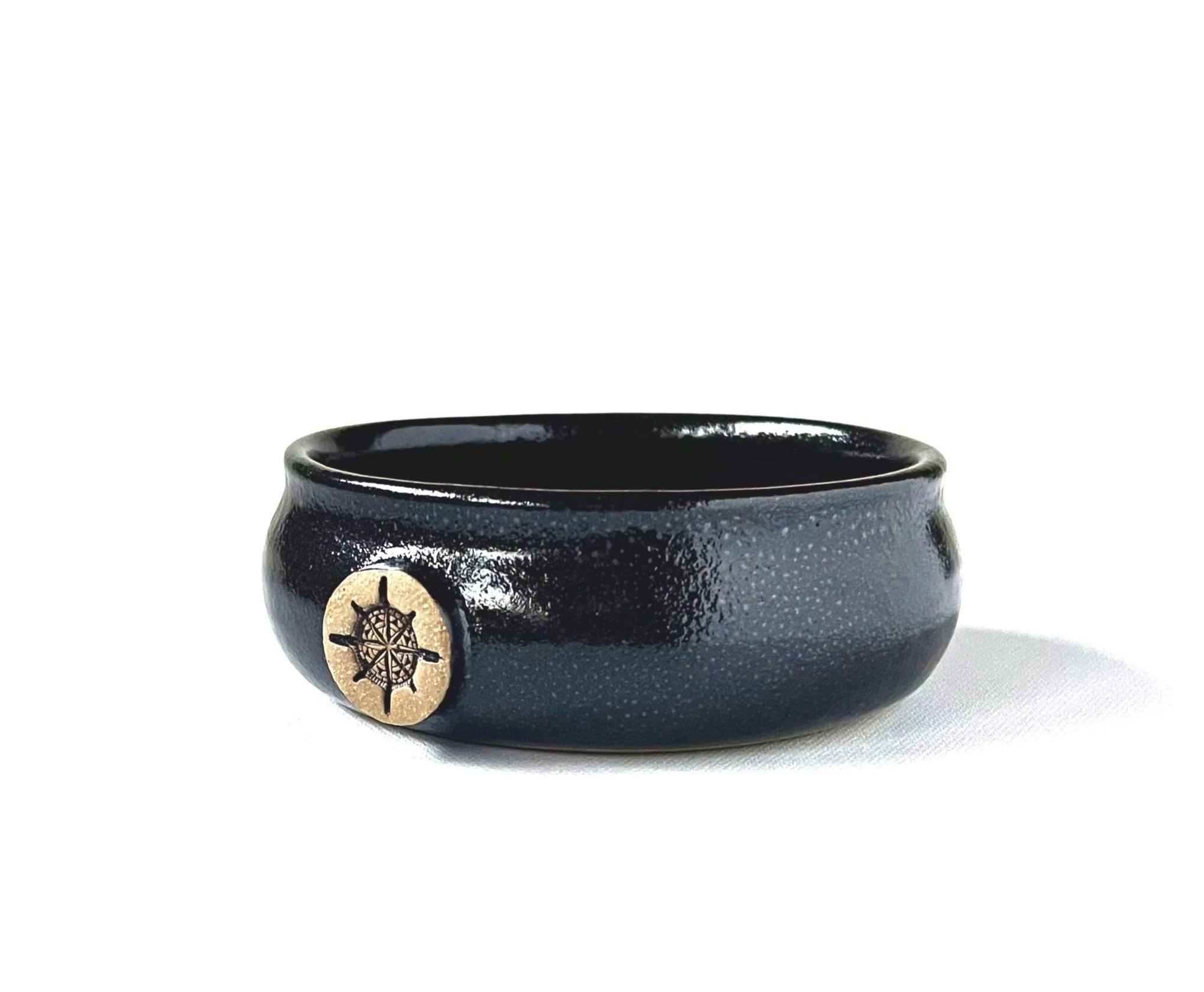 Captains Choice, Best lather bowl, Unique lather bowl, Handmde lather bowl, Dark lather bowl,Black lather bowl,Fathers day gift, Ceramic lather bowl, Best ceramic lather bowl,Smooth lather bowl,