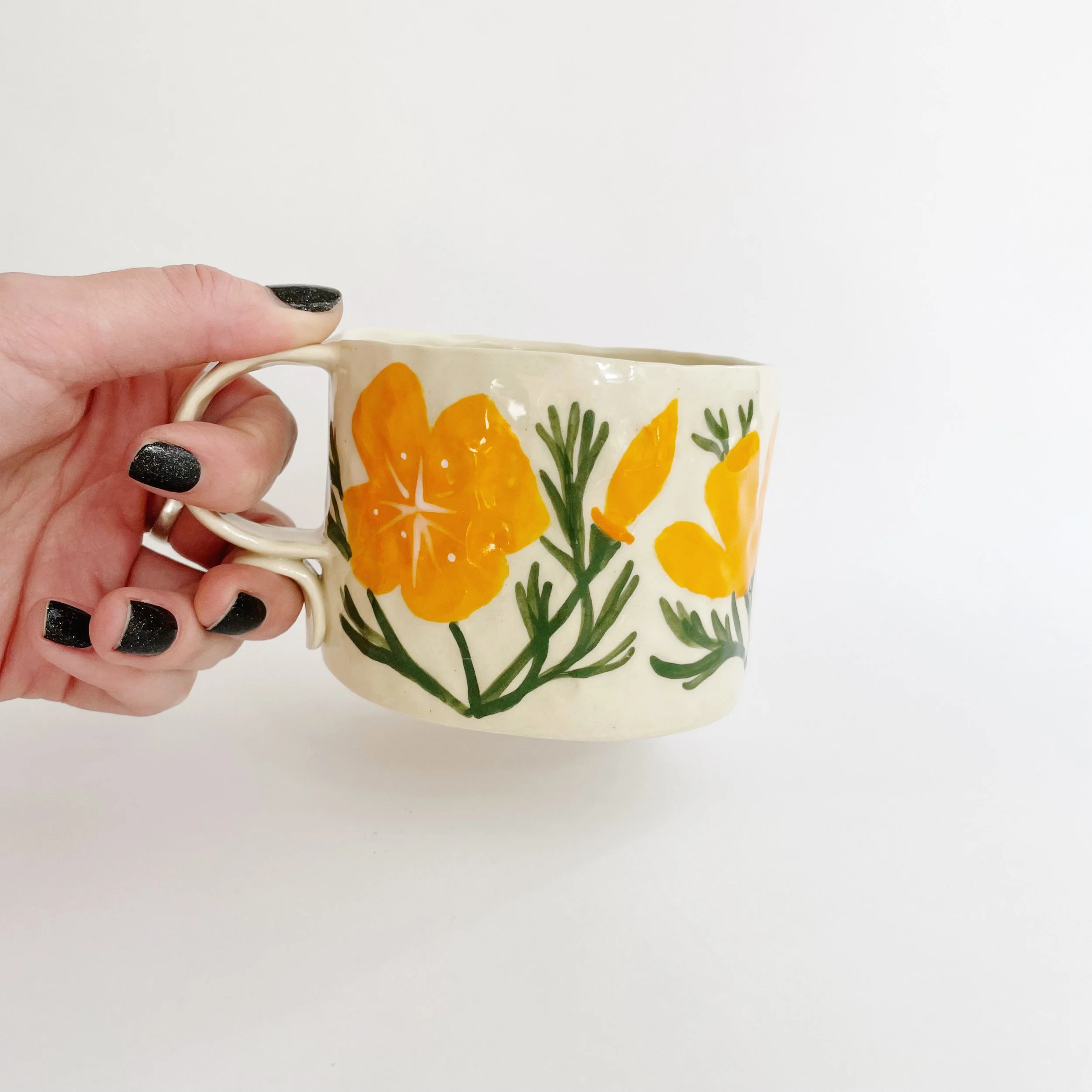 California Poppy Mug