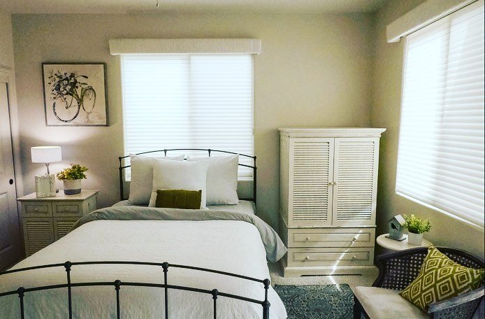 New #staging project for @ccreproperties&hellip;This listing in Cayucos was a fun one&hellip;a house that has been a furnished long term rental for some time and accumulated a mix of styles over the years. I took the existing footprint, modernized an