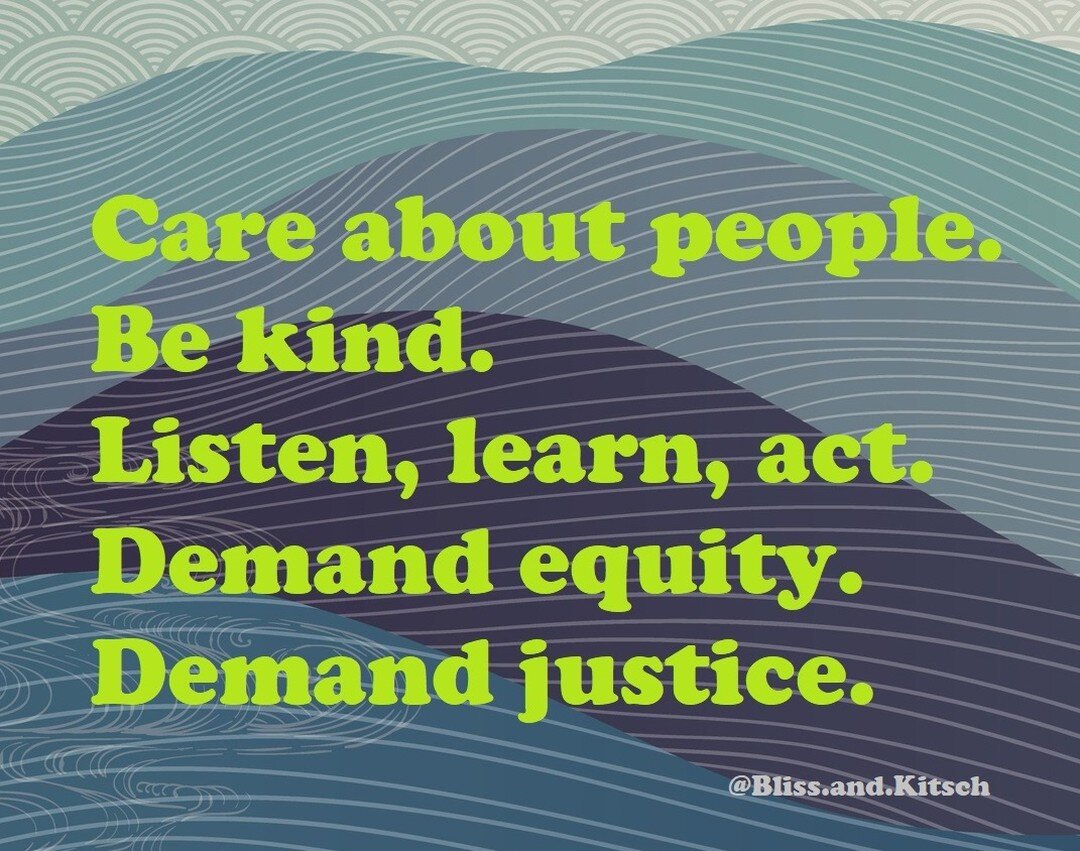 These are five tenants that drive both my personal life and business practices. I stand for those who need equity and justice most today. I care about people. So when basic freedoms and protections are under attack, together we must demand change, in