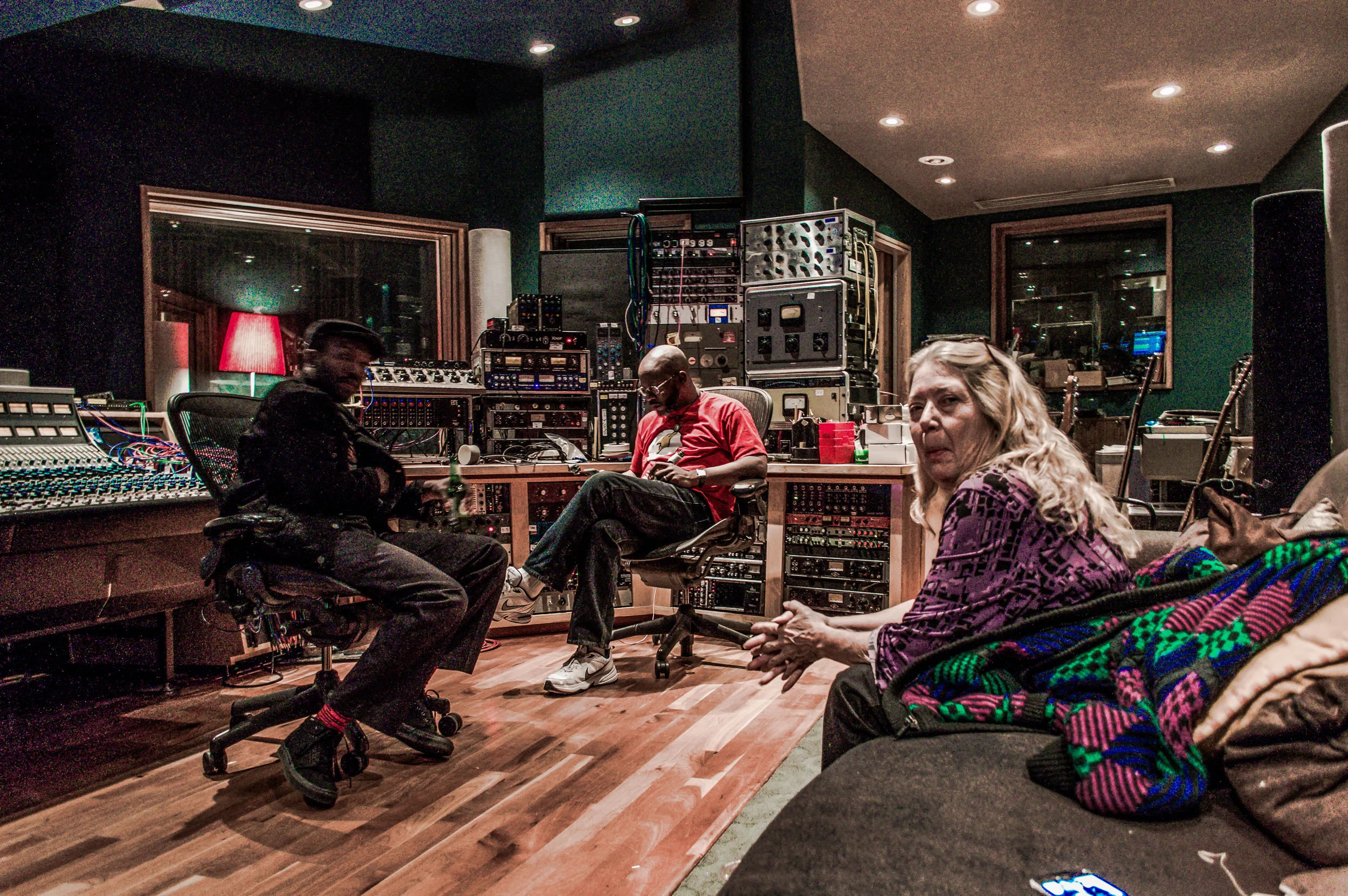 producing a record for Reggie Watkins