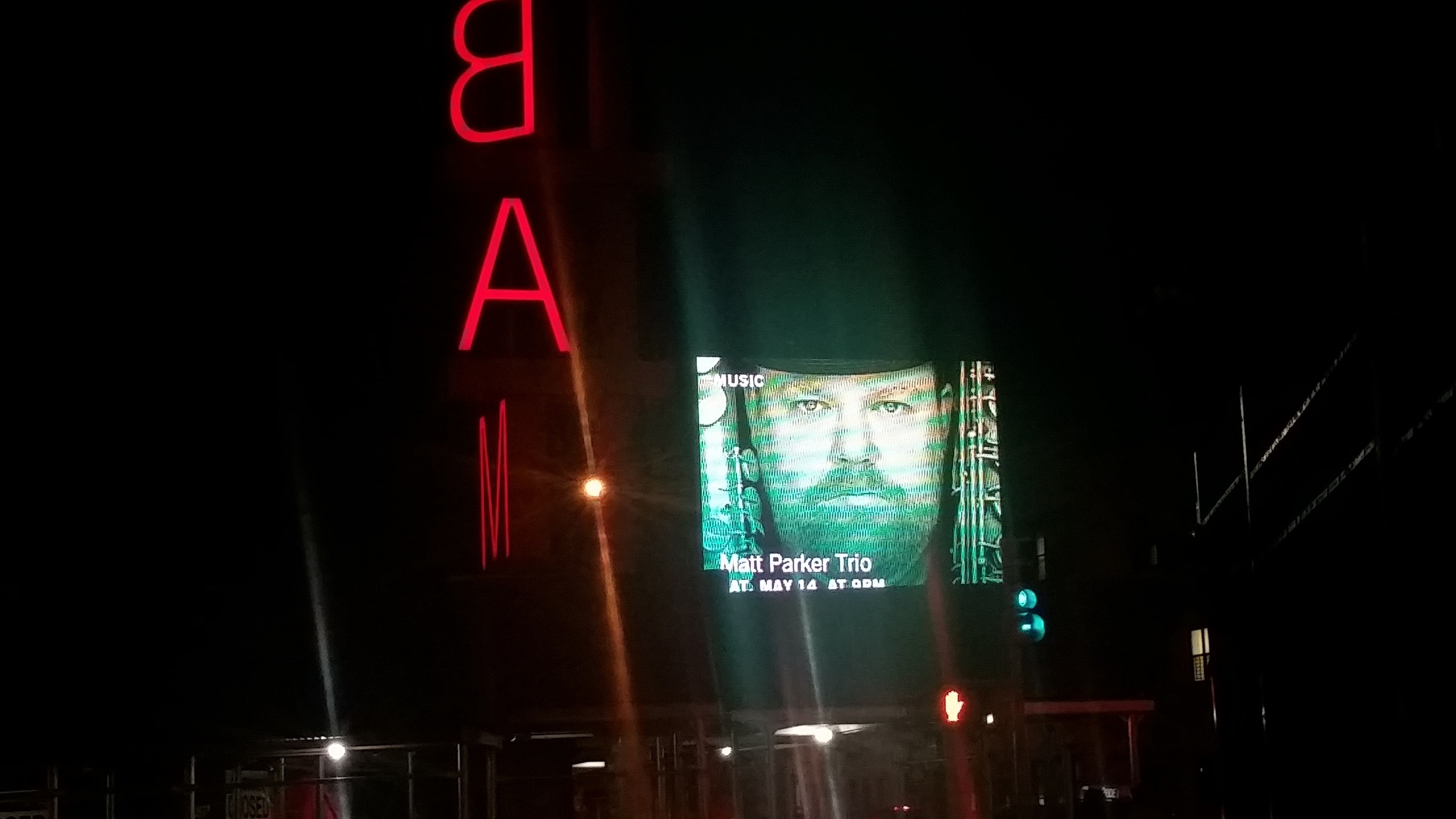 Such a treat to head down Flatbush Ave and see this on the big screen of BAM. 