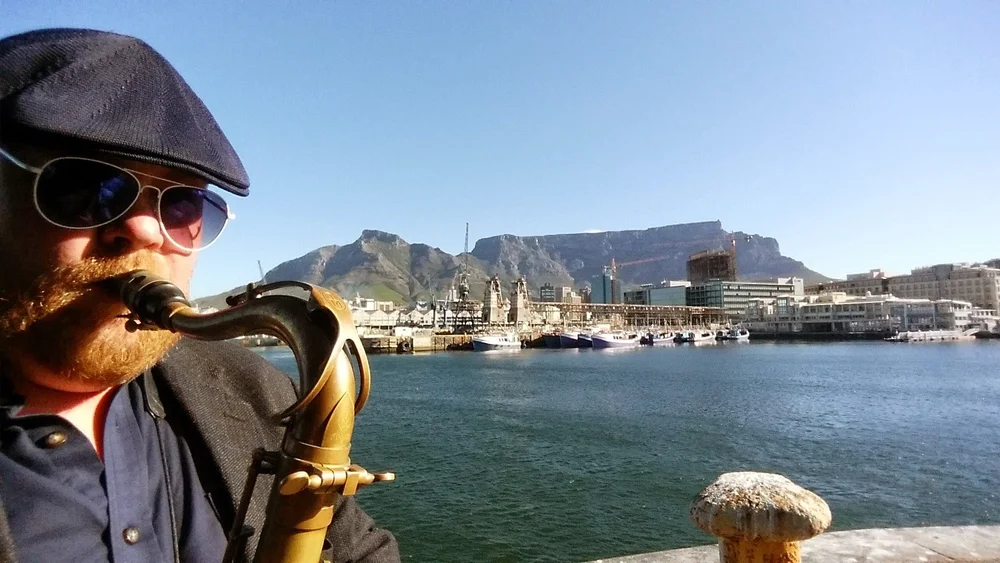 Cape Town — toward Robben Island
