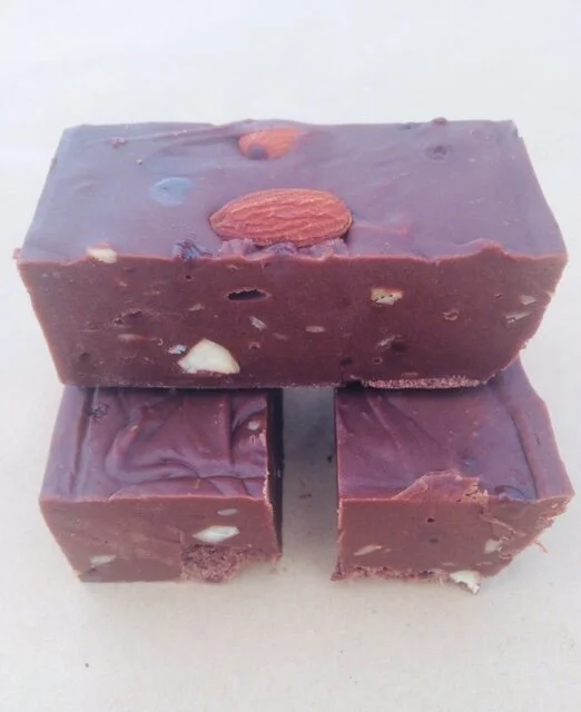 Chocolate Salted Almond fudge 1.JPG