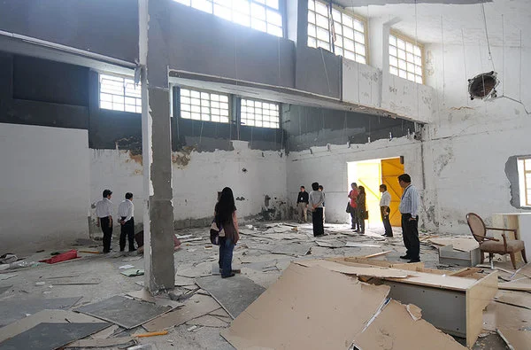 改造前的仓库空间。