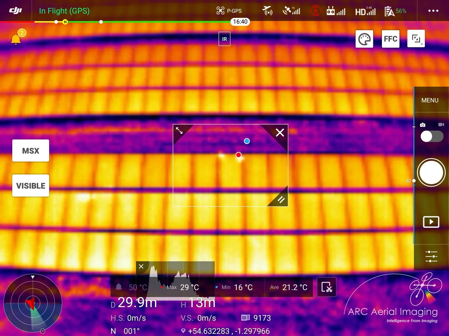 ARC Aerial Imaging Thermal Infrared Imaging
