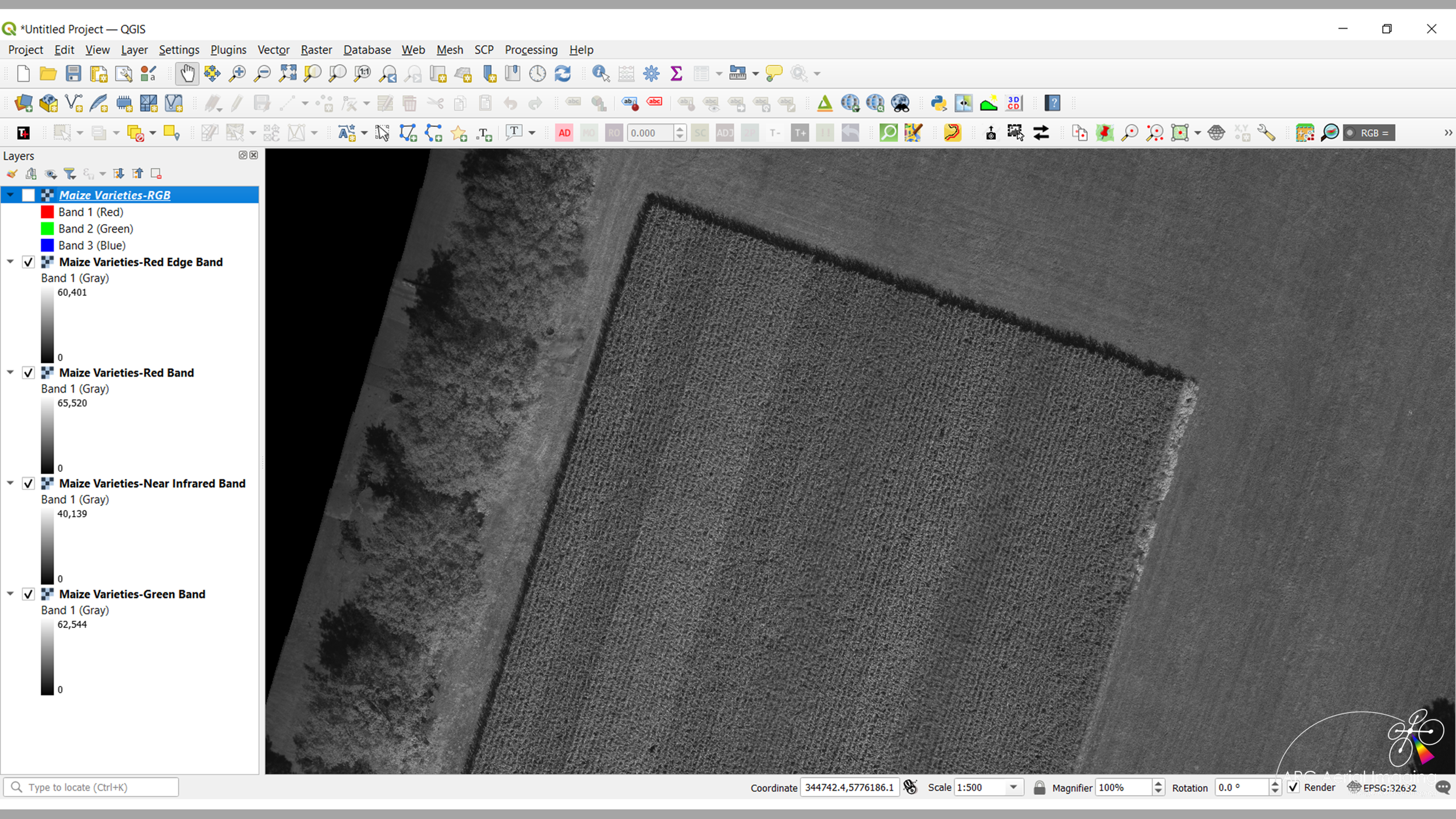 ARC Aerial Imaging Training